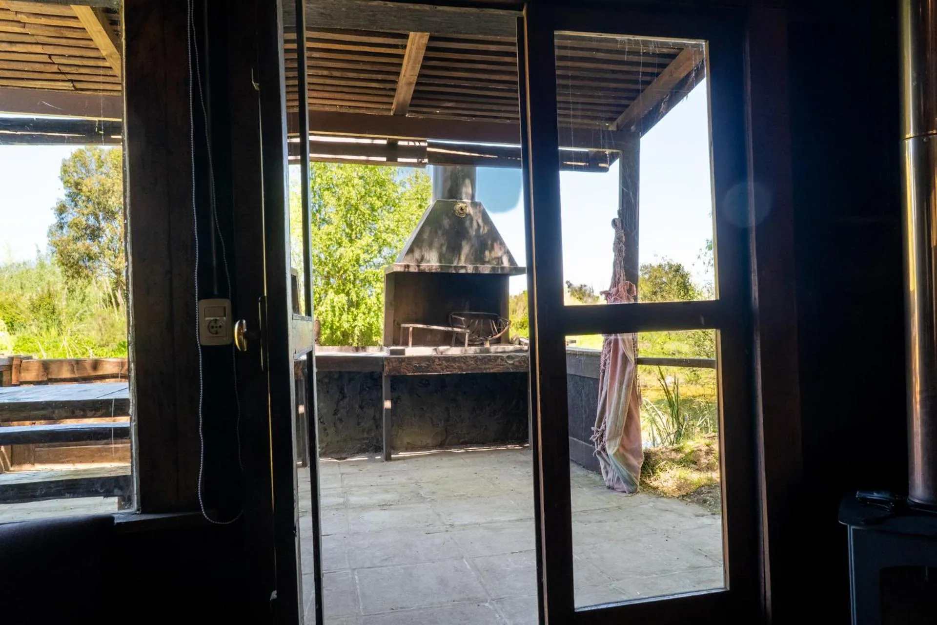 Balcony/Terrace in Cabañas en el Bosque a 5 minutos del mar - Estancia CH