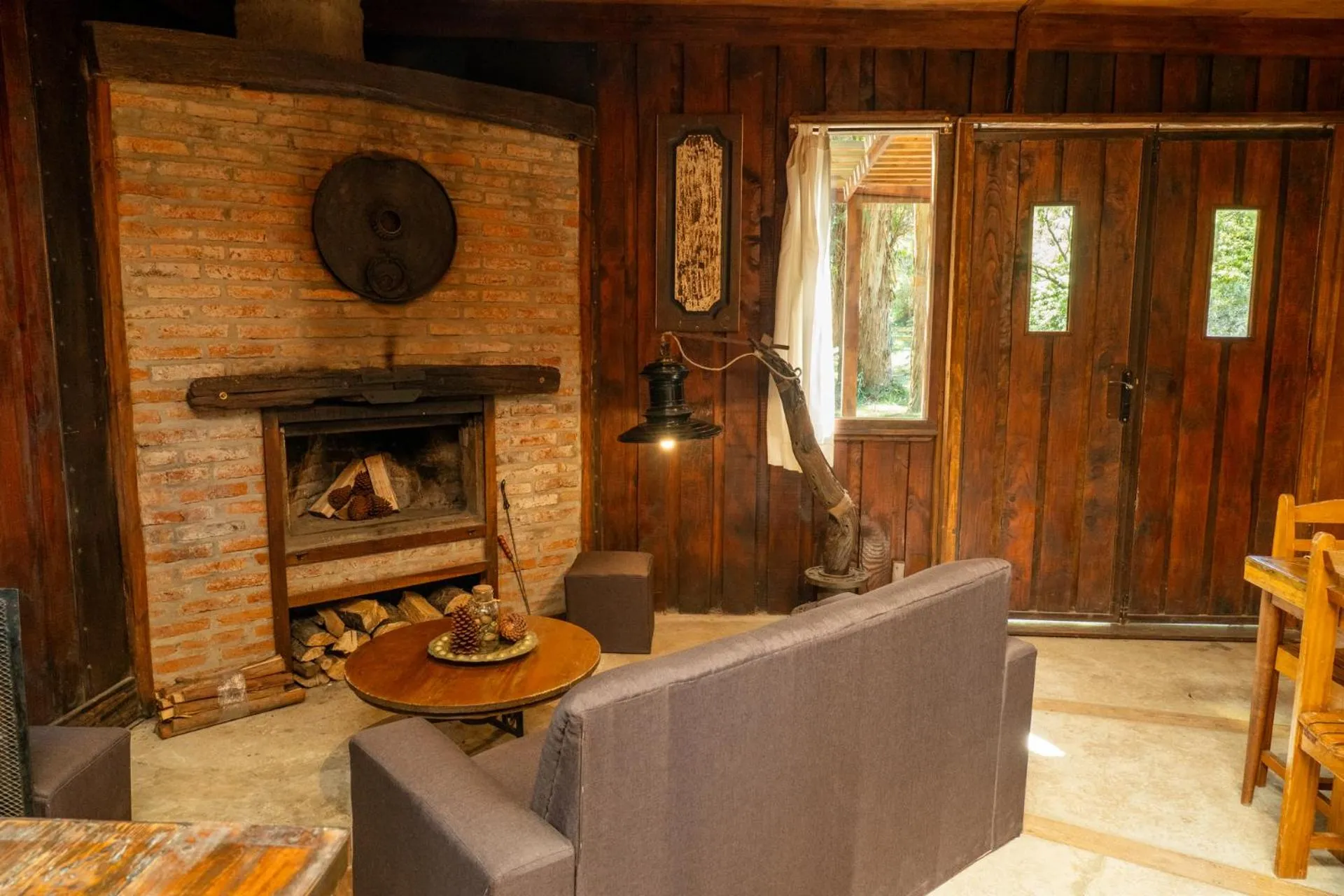 Living room in Cabañas en el Bosque a 5 minutos del mar - Estancia CH