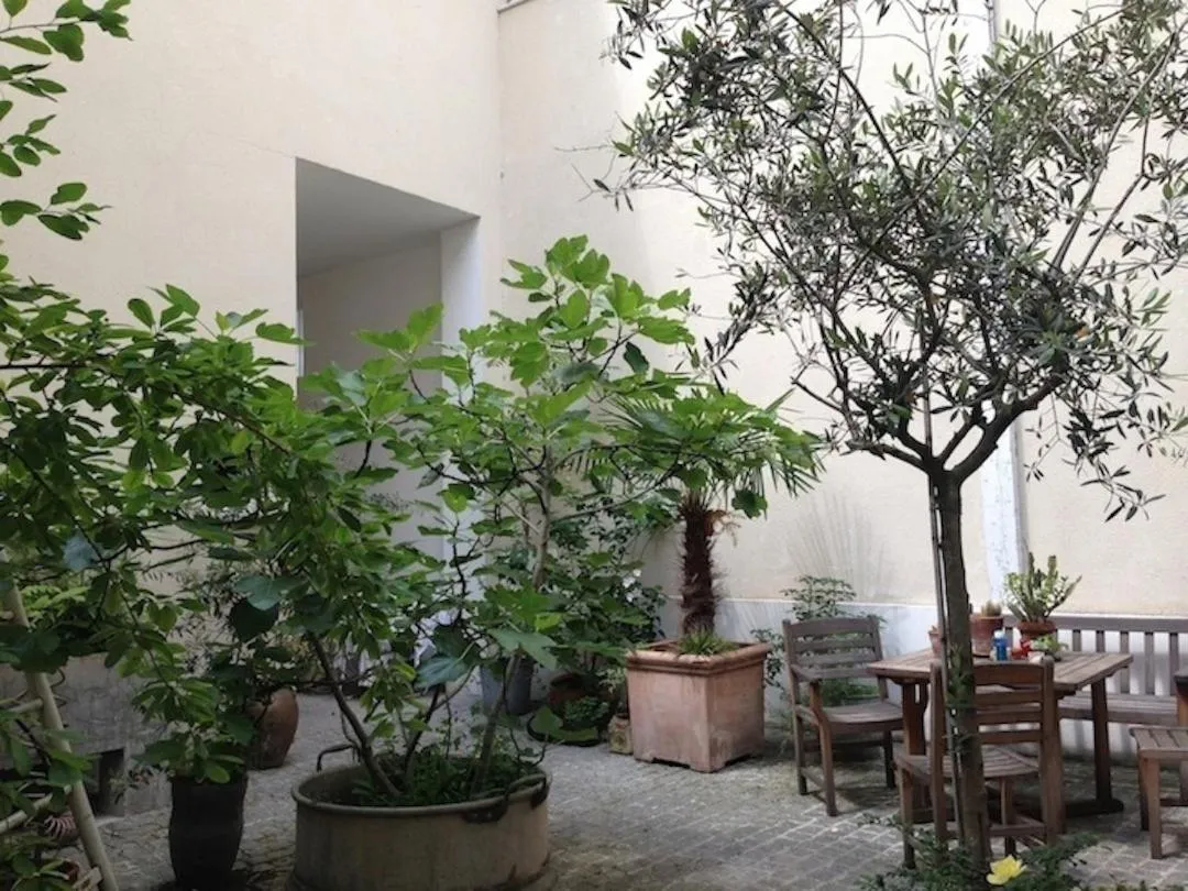 Patio in Chambre d'Hôtes Annelets