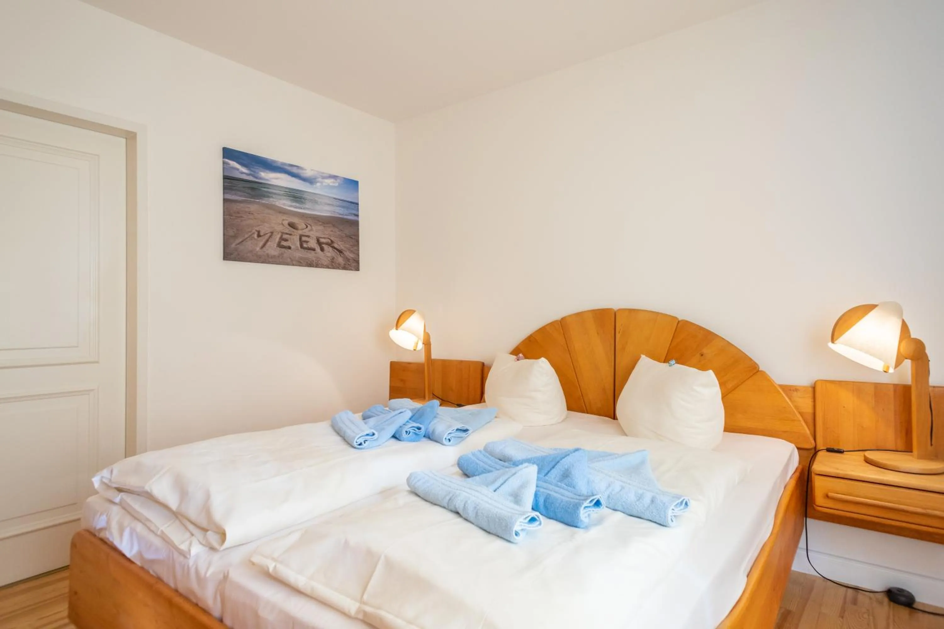 Bedroom, Bed in Kurmittelcentrum Zingst