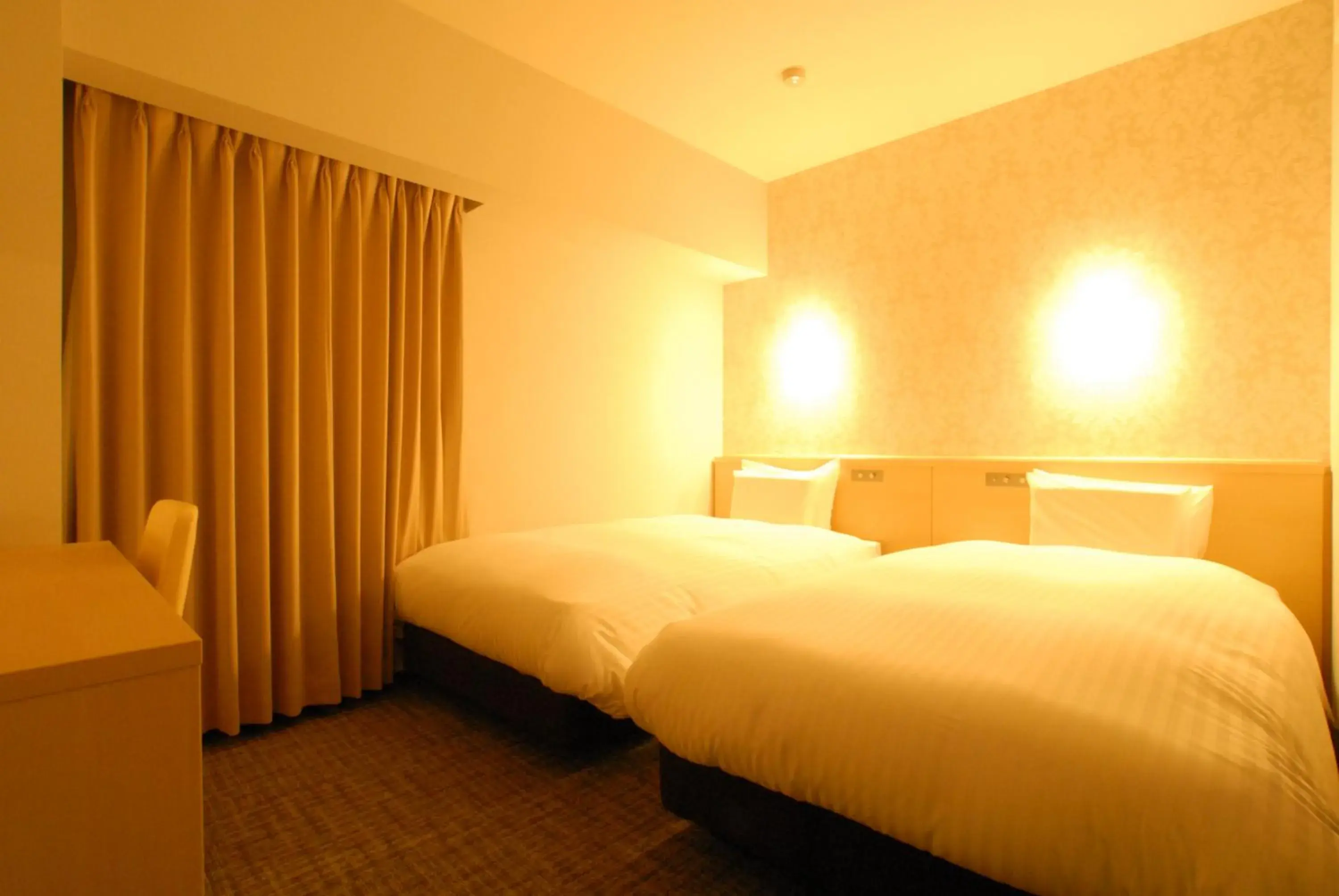 Bed in AB Hotel Fuji Bed in AB Hotel Fuji