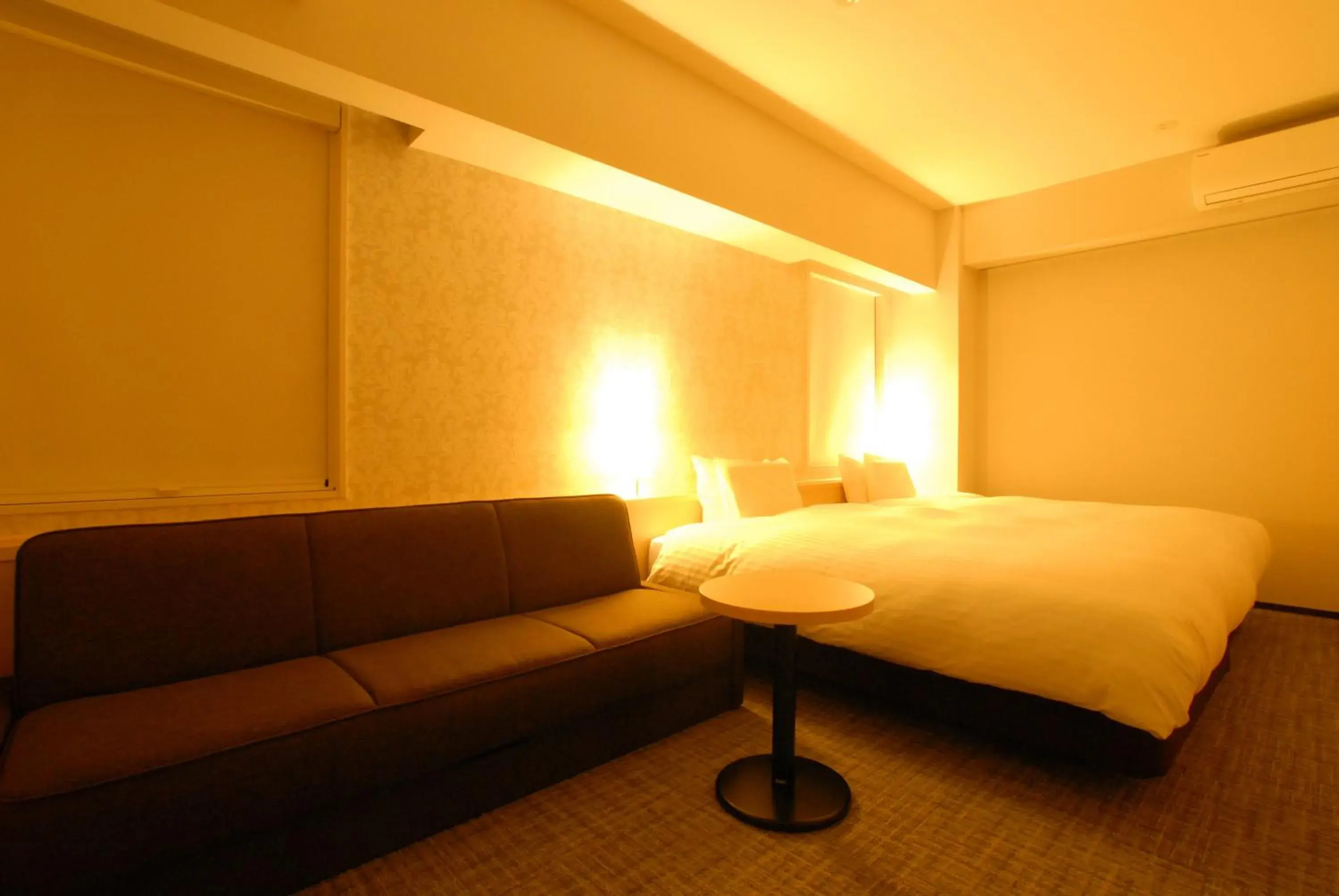 Bed in AB Hotel Fuji Bed in AB Hotel Fuji