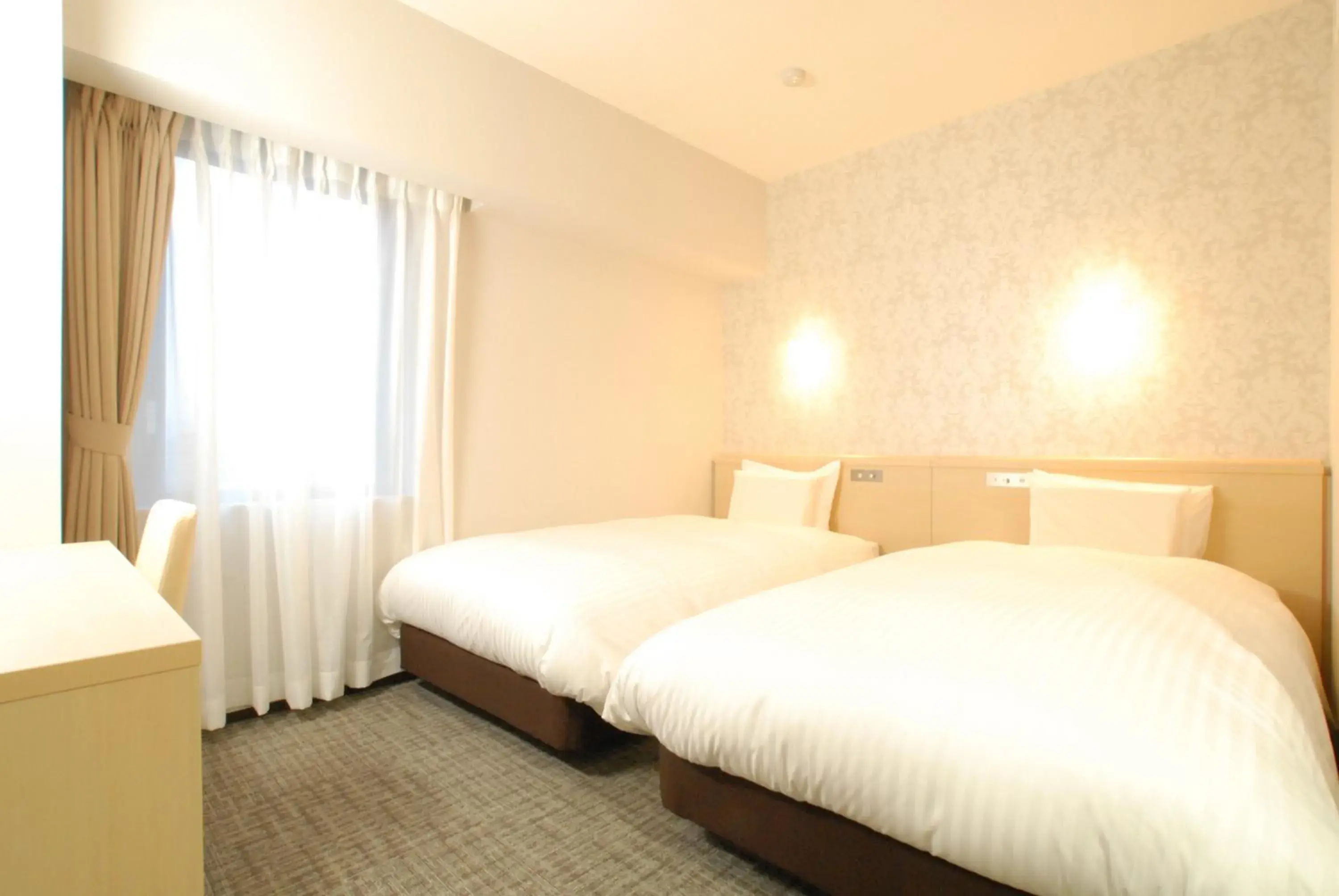 Bed in AB Hotel Fuji Bed in AB Hotel Fuji