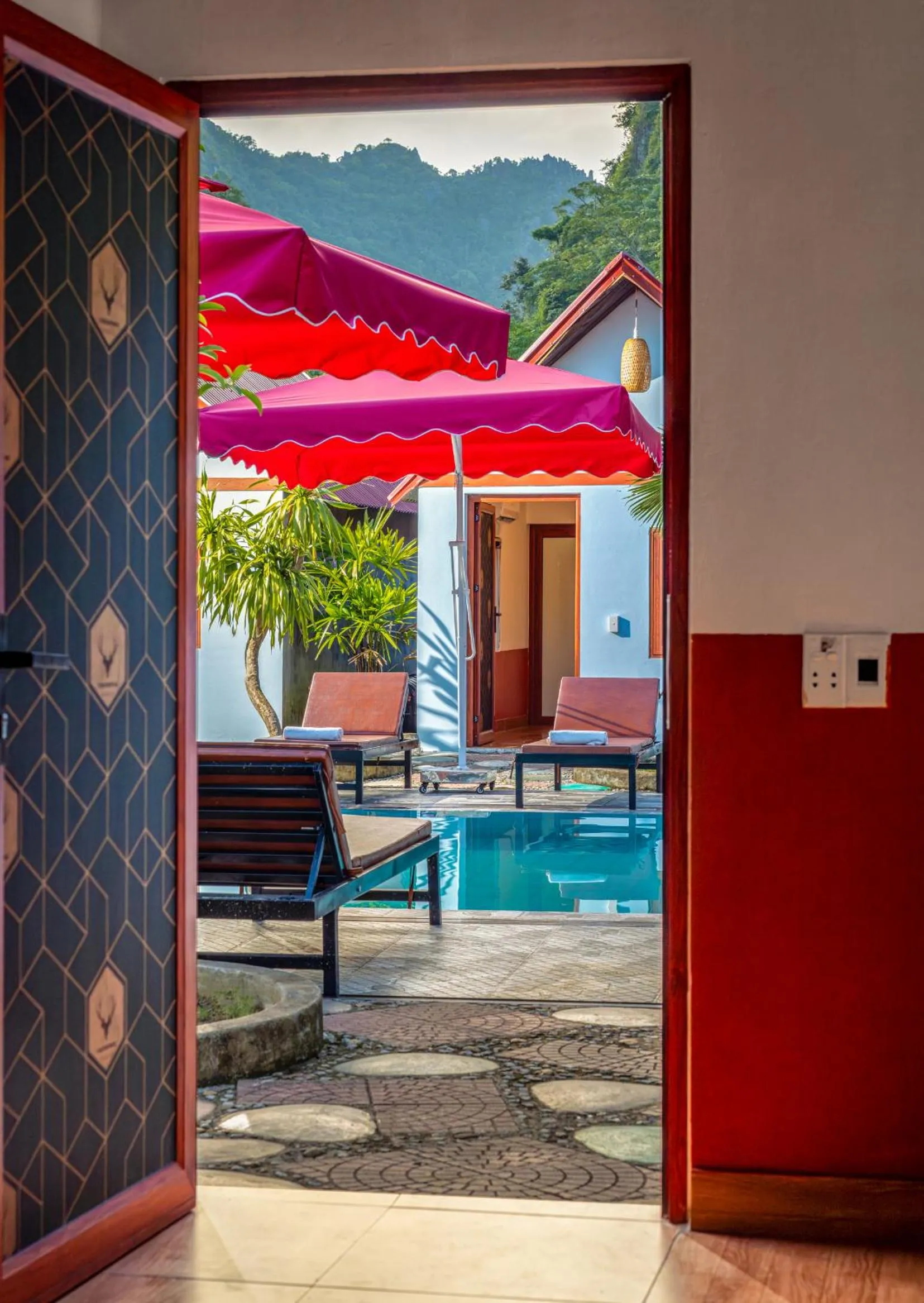 Pool view in Cat Ba Serena Homestay And Swimming Pool