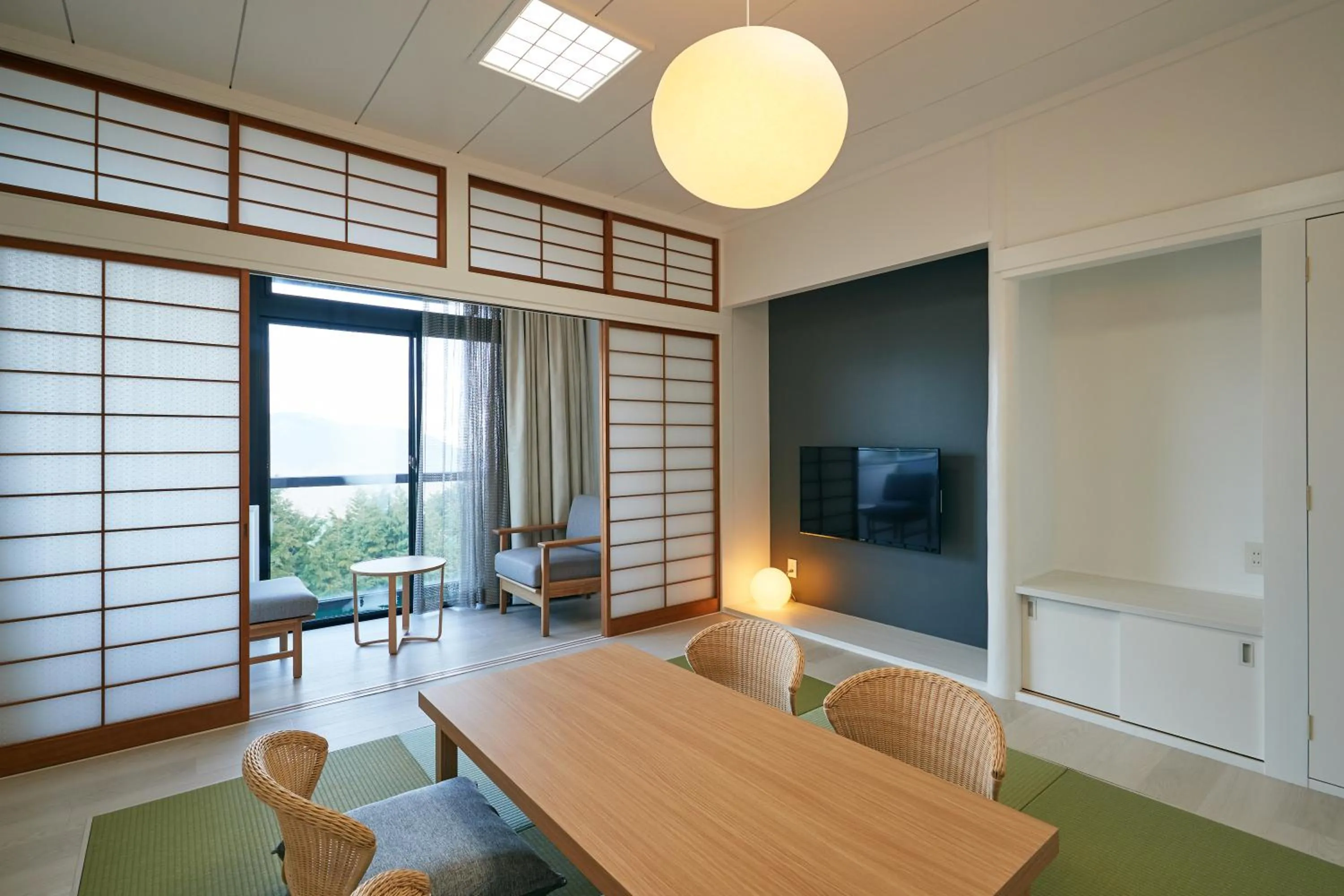 Photo of the whole room in gran terrace Le Lien Hakone