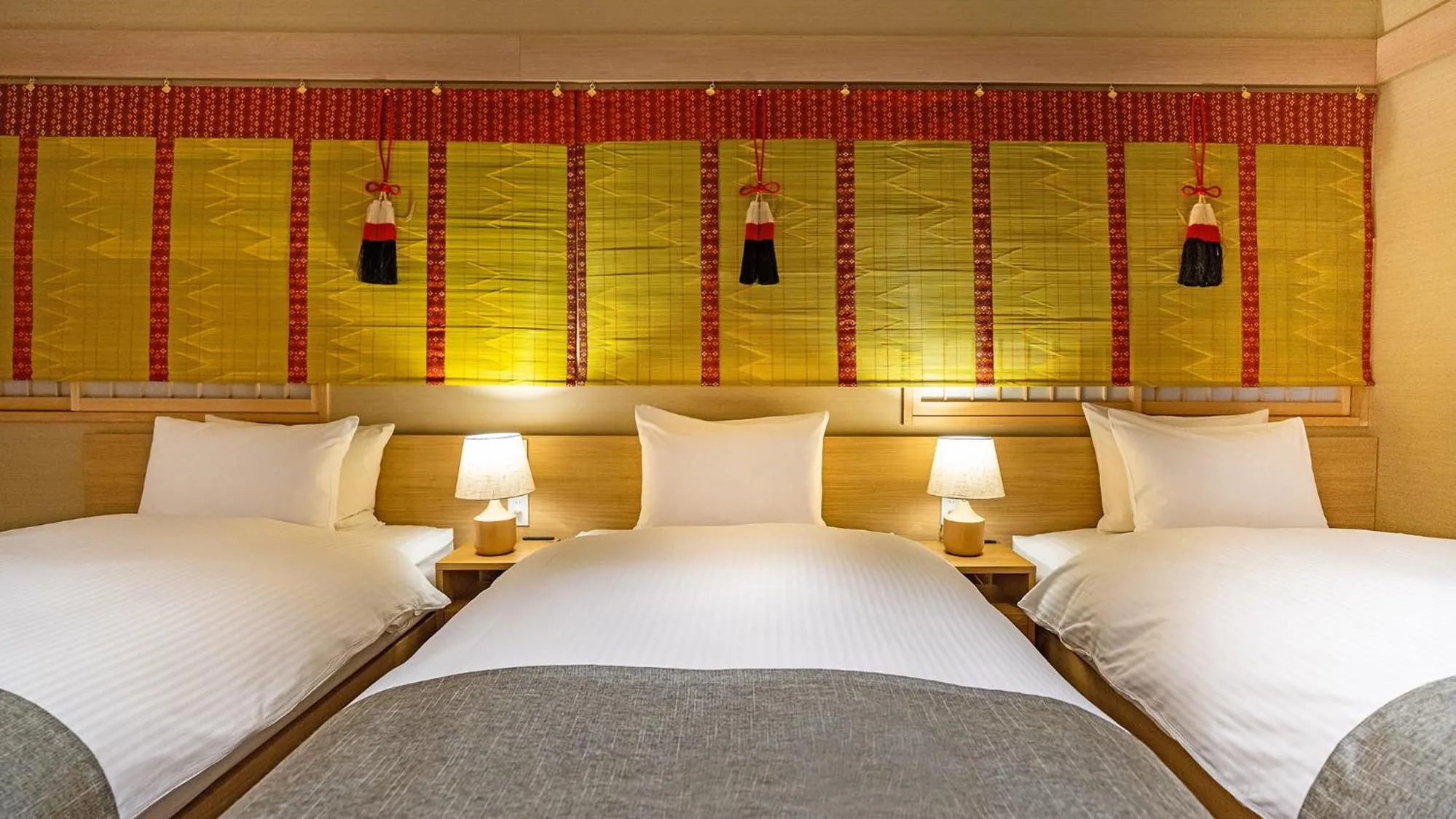 Bed in Stay SAKURA Tokyo Asakusa Yokozuna Hotel