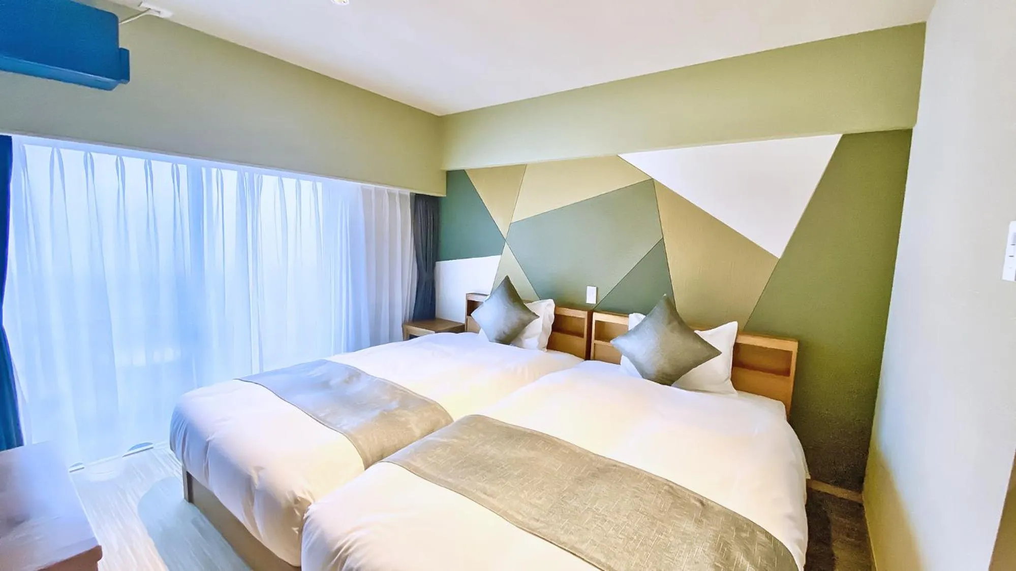 Photo of the whole room, Bed in Stay SAKURA Tokyo Asakusa Yokozuna Hotel