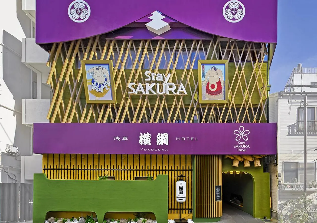 Property building in Stay SAKURA Tokyo Asakusa Yokozuna Hotel