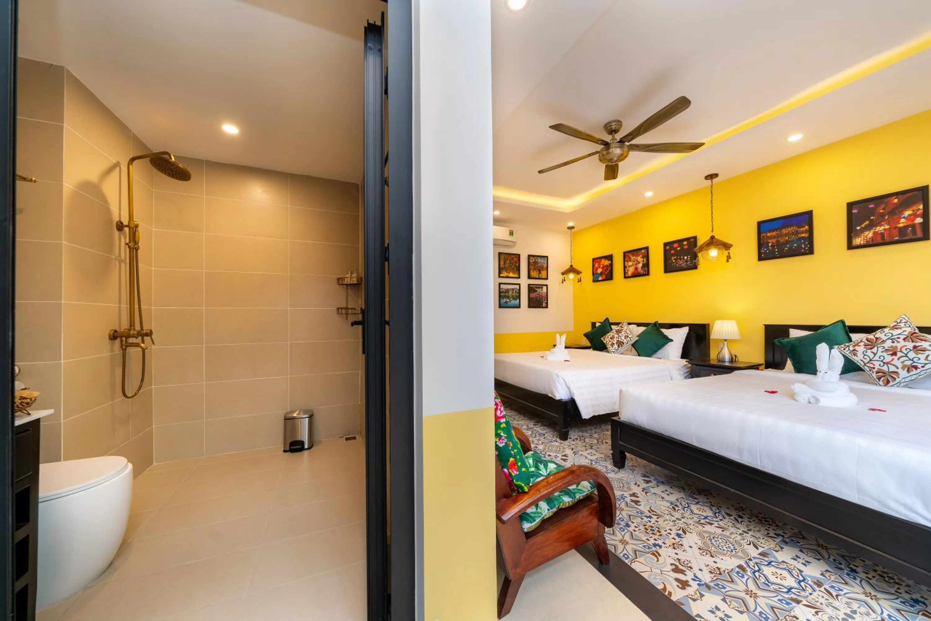 Bedroom, Bed in Coco Viet Homestay