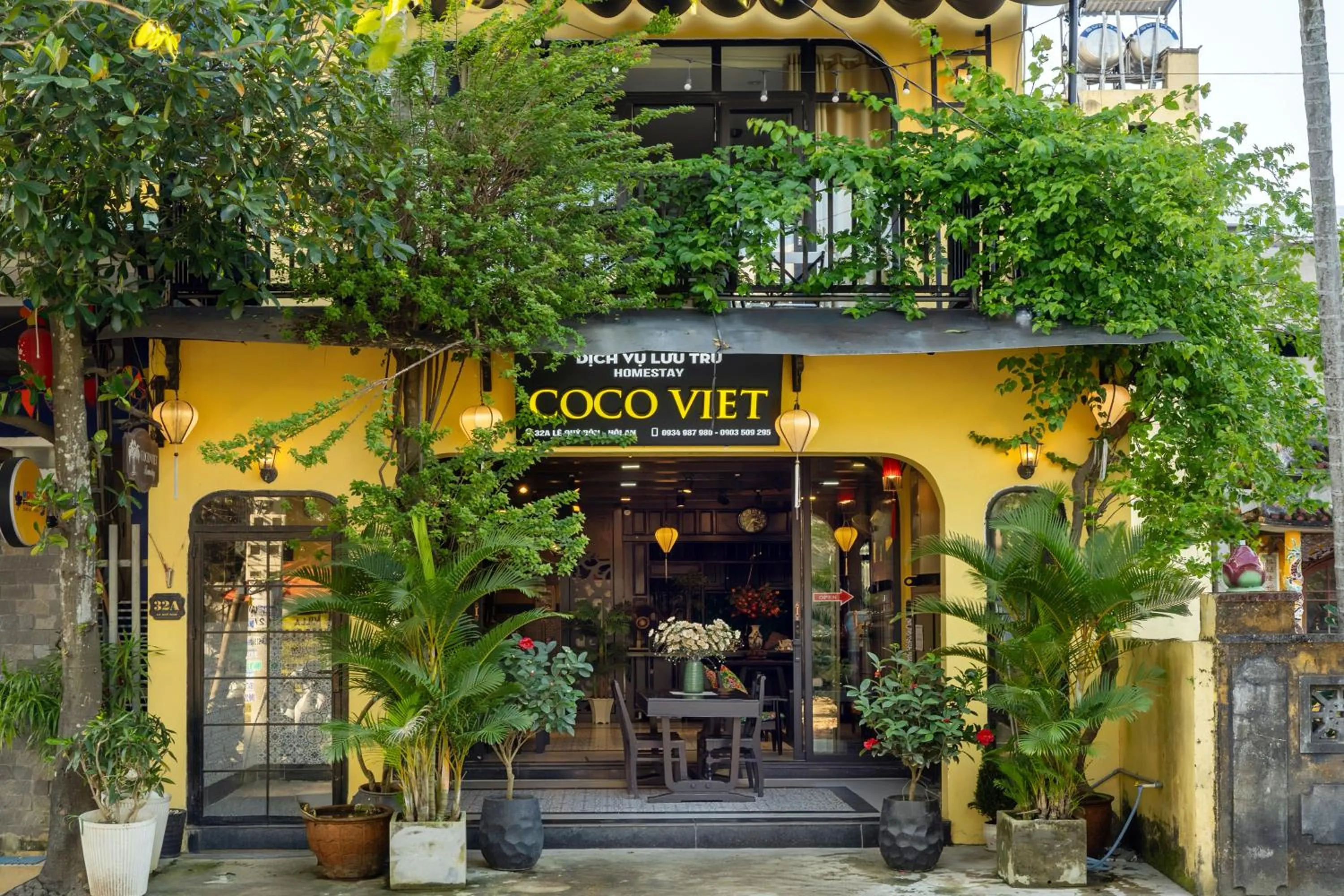 Property building in Coco Viet Homestay