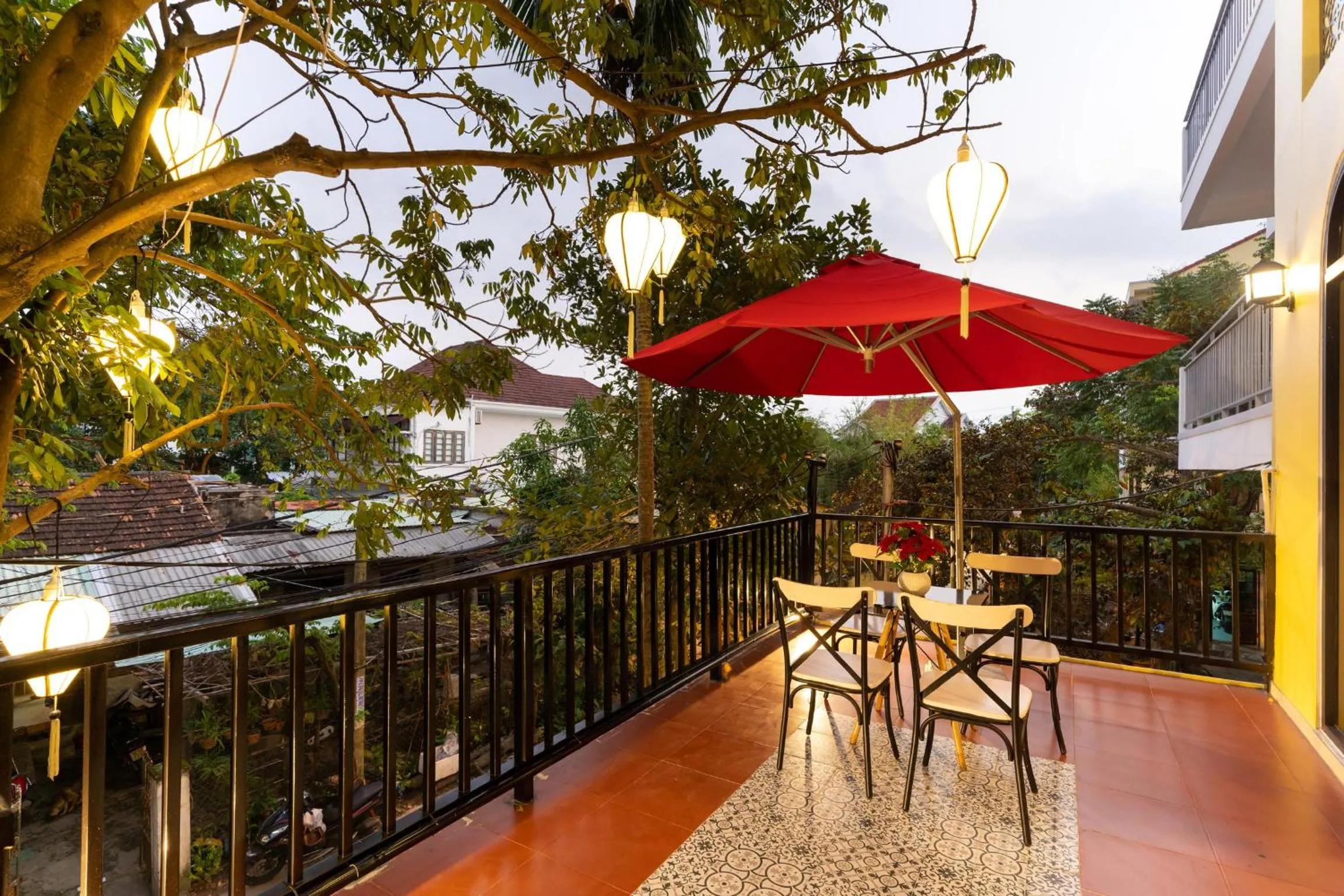 Patio in Coco Viet Homestay