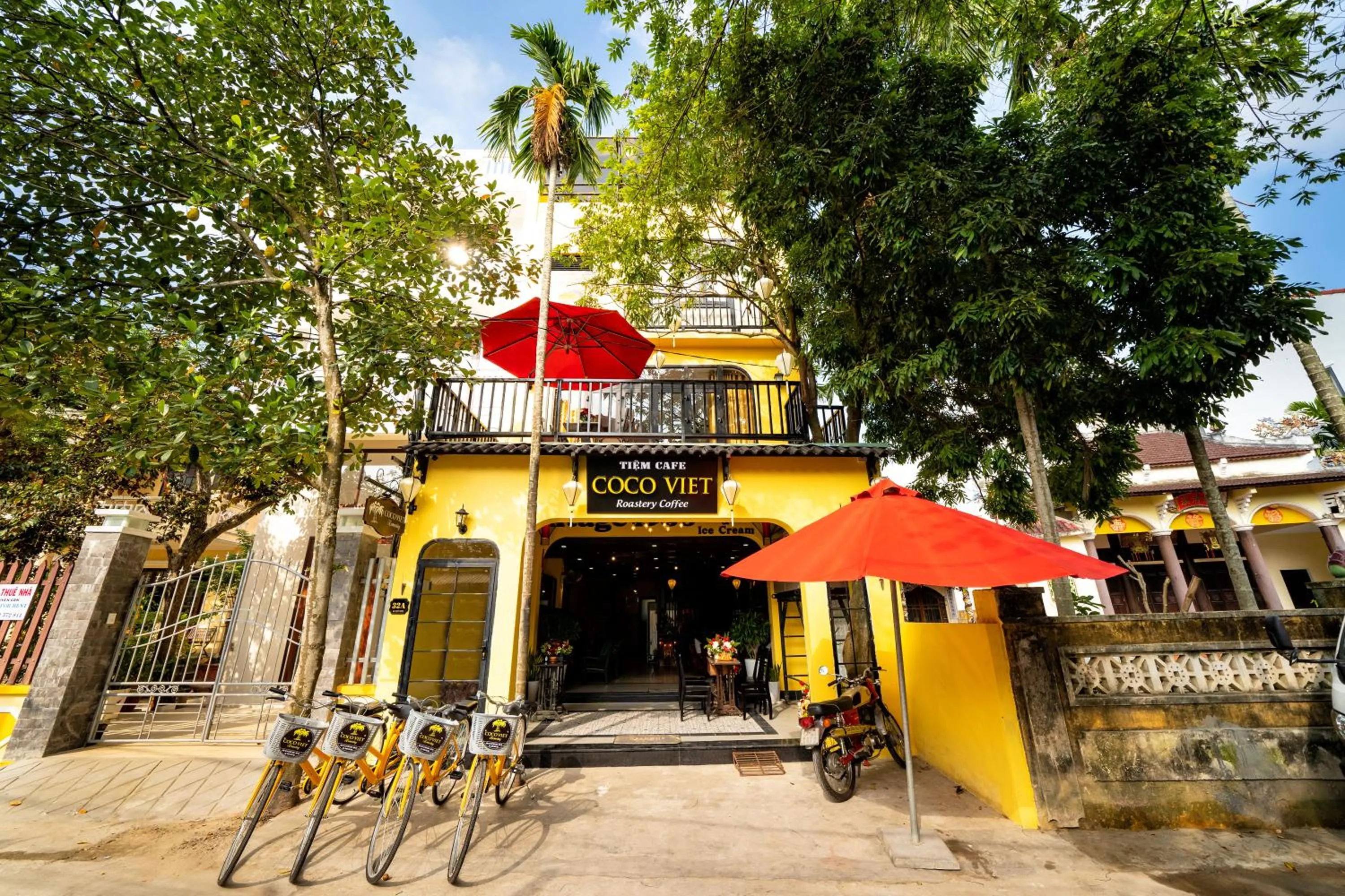 Property building in Coco Viet Homestay