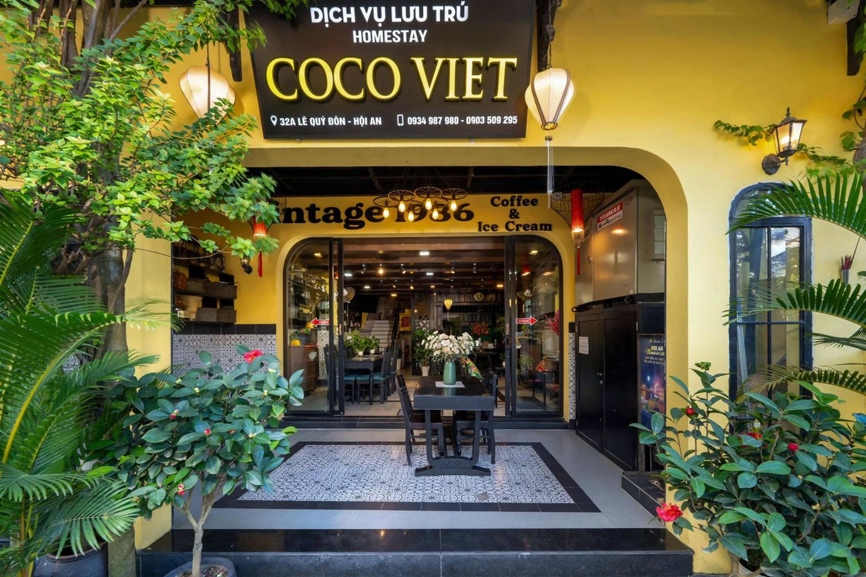 Property building in Coco Viet Homestay