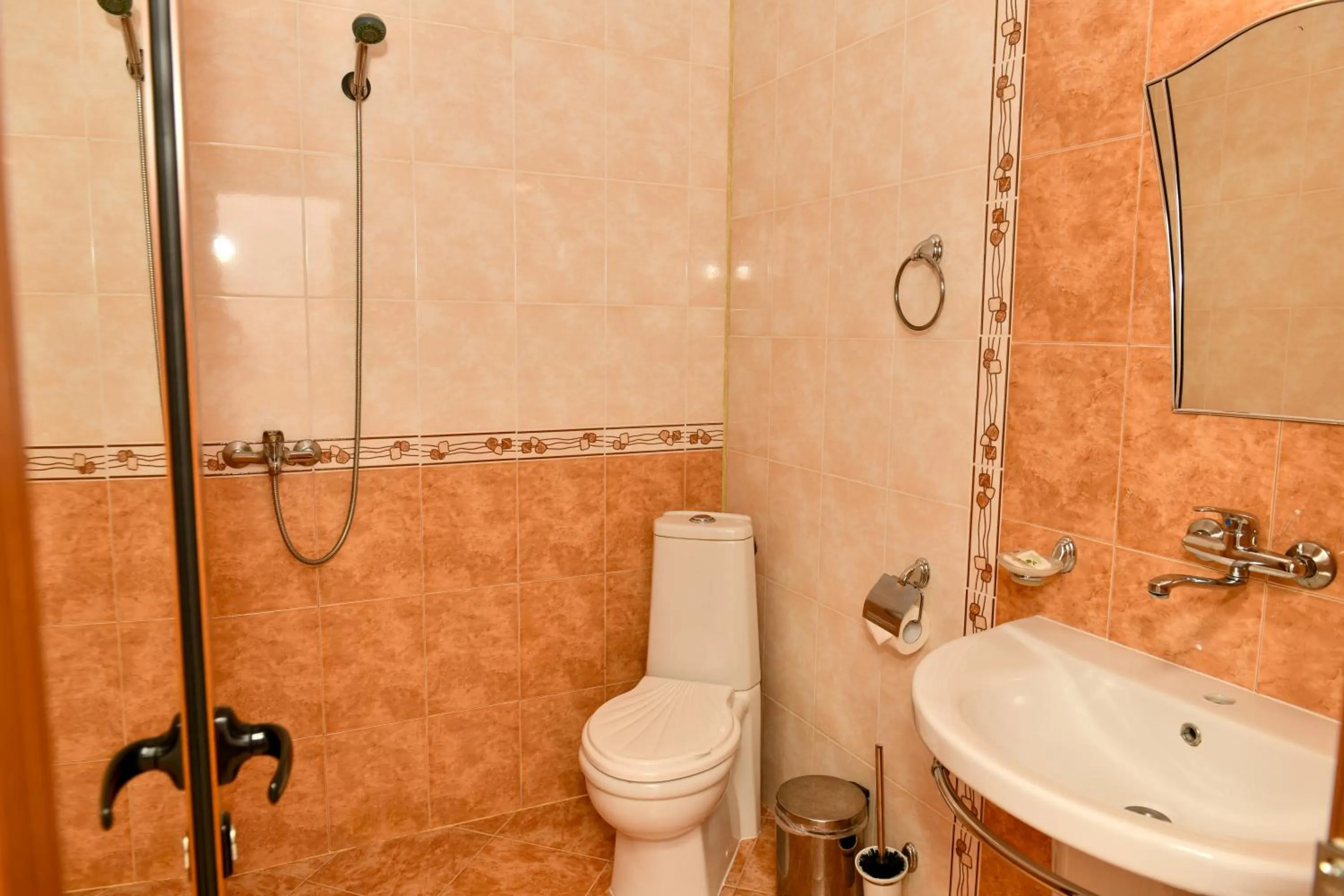 Toilet in Blyan Family Hotel