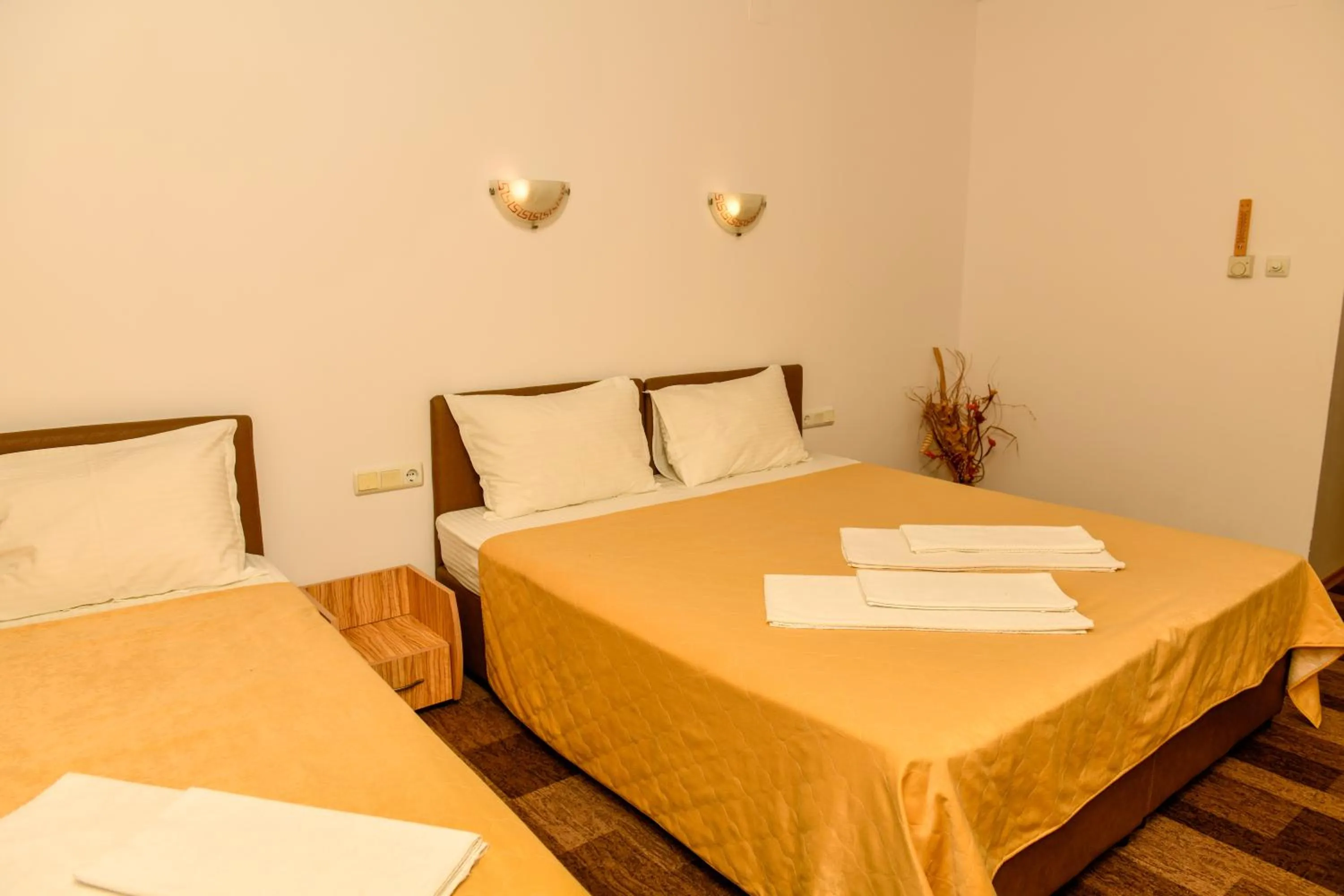 Bed in Blyan Family Hotel