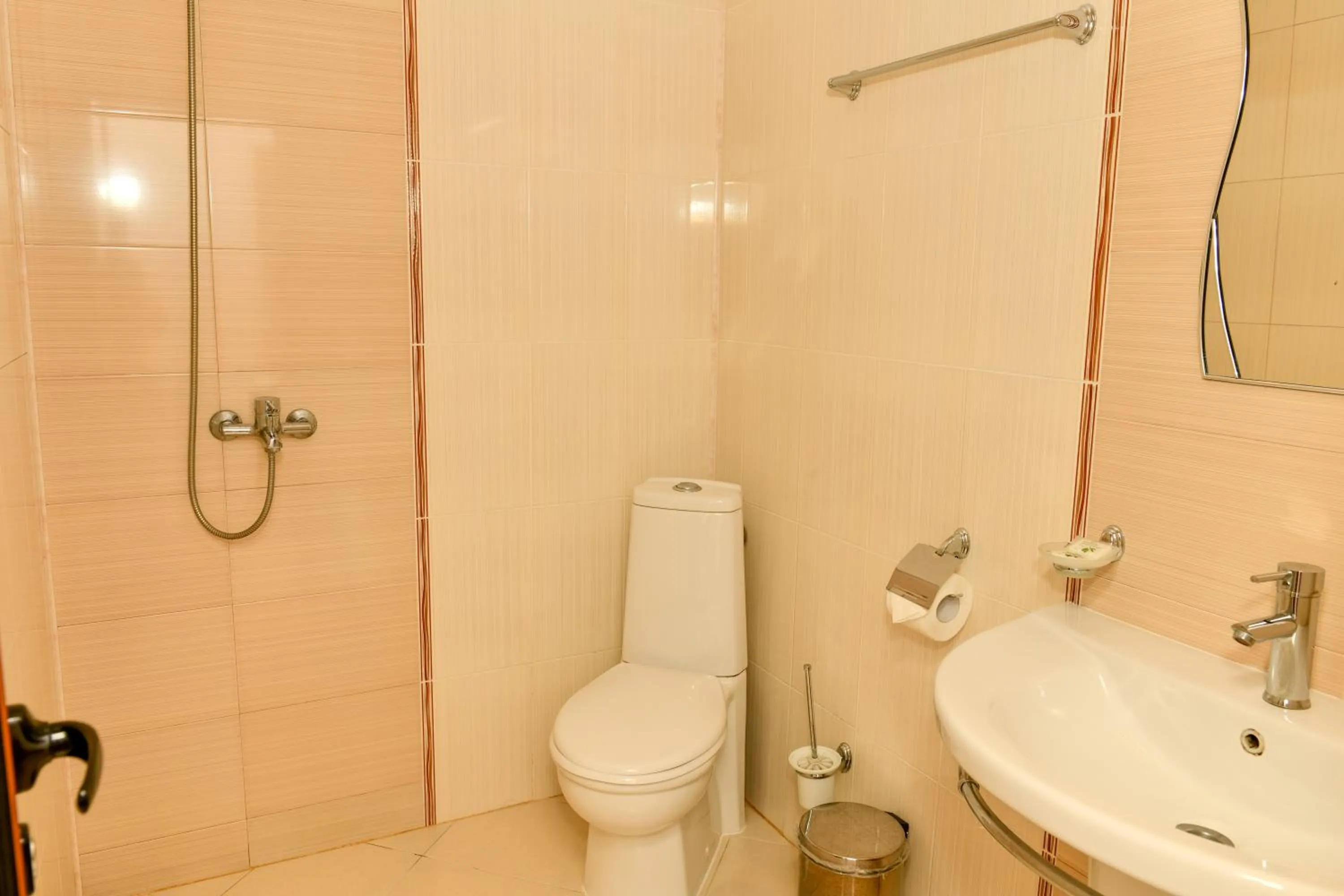 Shower in Blyan Family Hotel