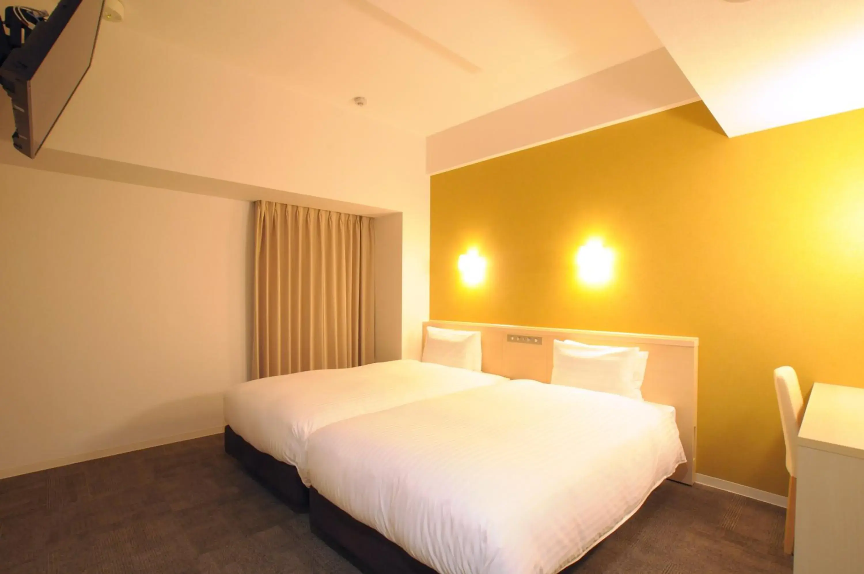 Bed in AB Hotel Tokai Otagawa Bed in AB Hotel Tokai Otagawa