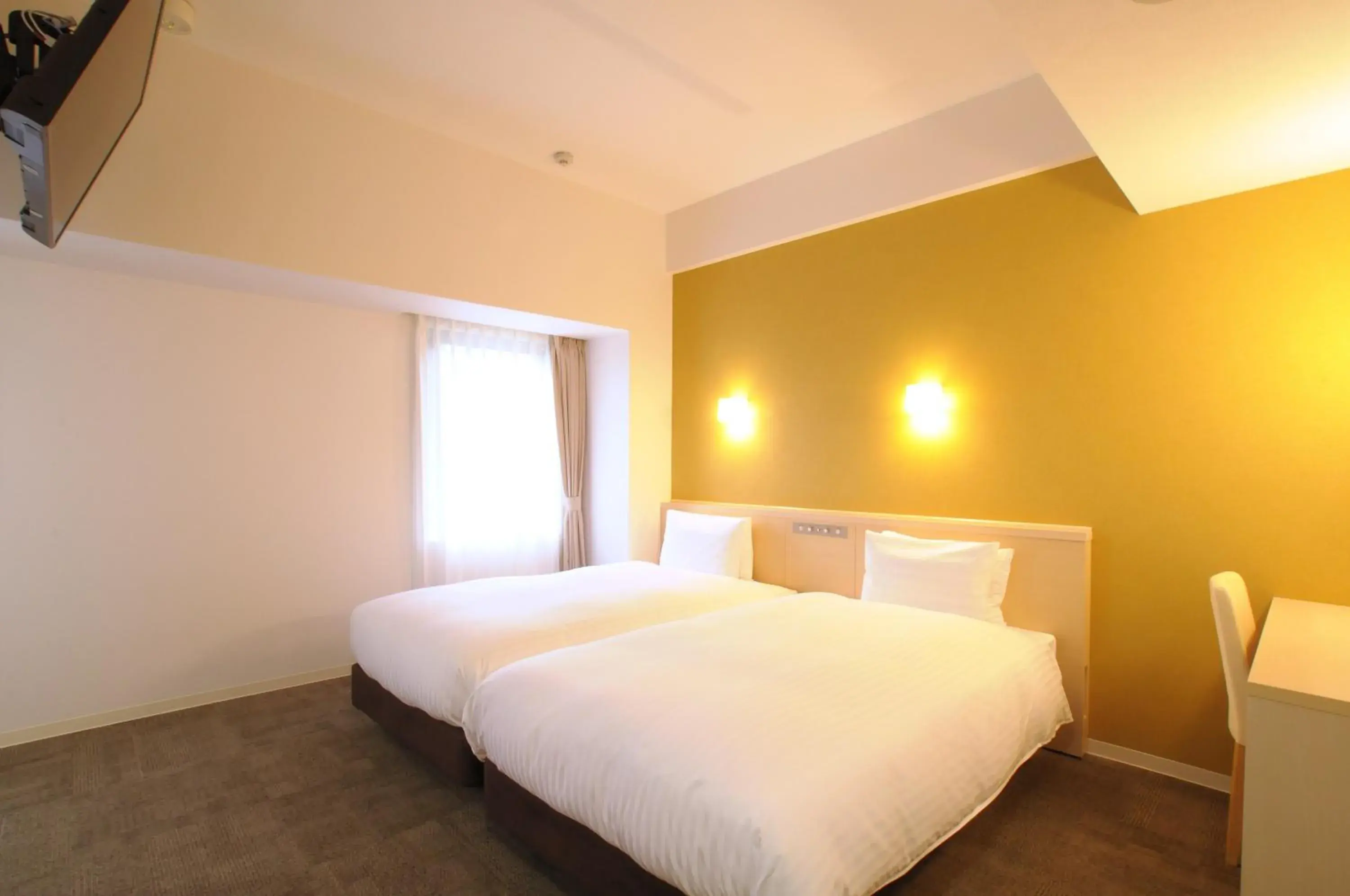 Bed in AB Hotel Tokai Otagawa Bed in AB Hotel Tokai Otagawa