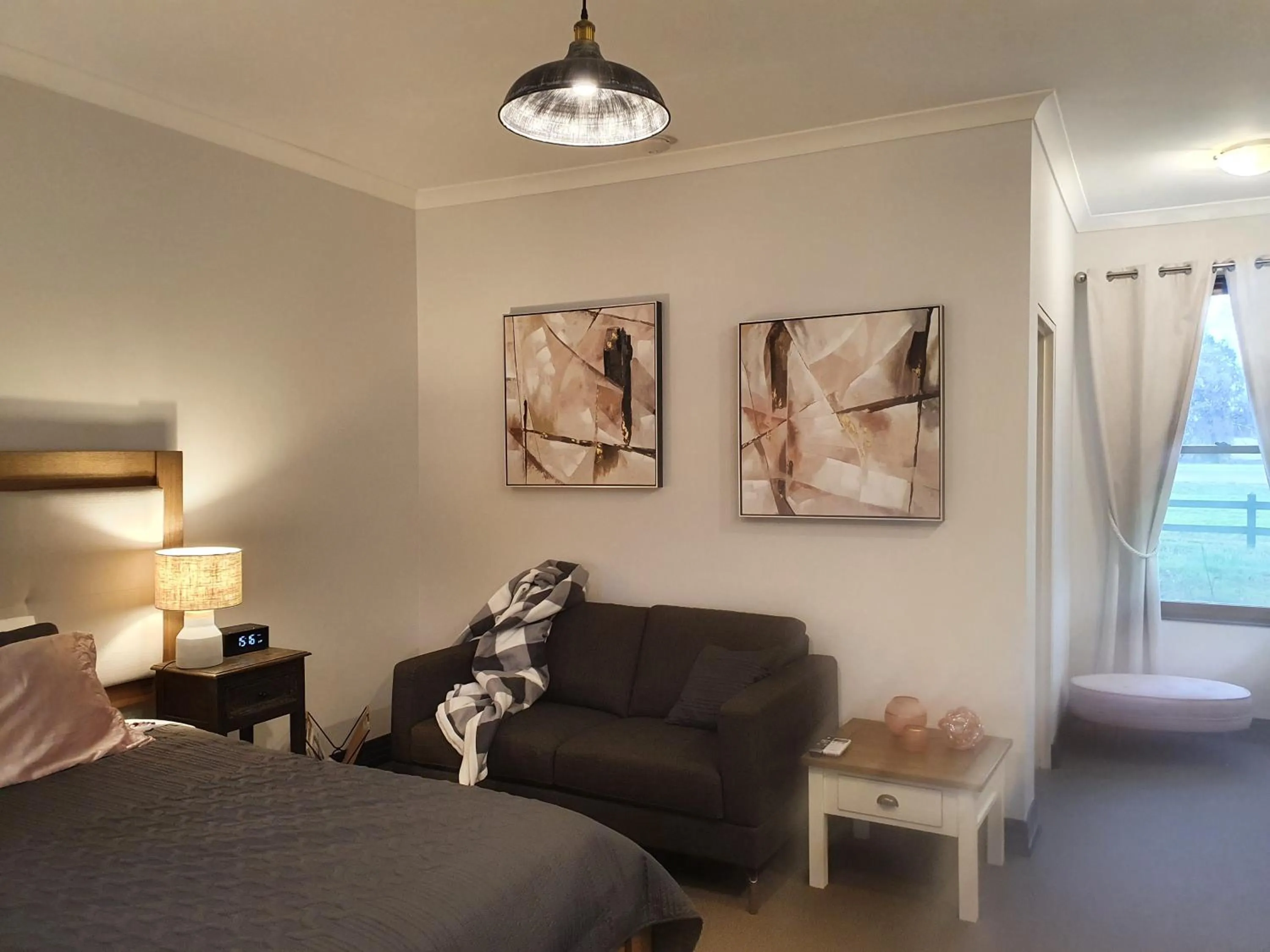 Decorative detail, Bed in The Lancefield Lodge