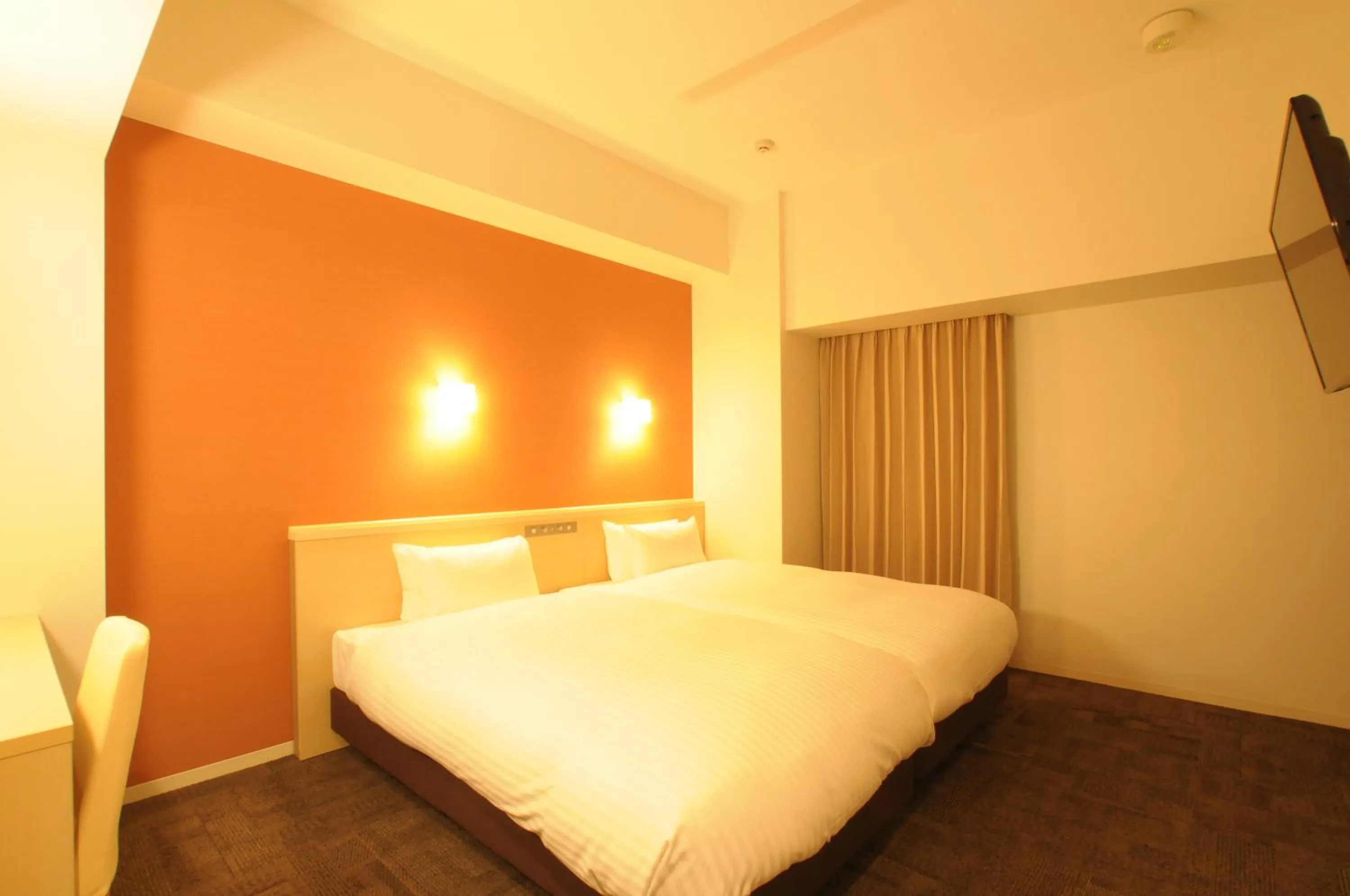 Bed in AB Hotel Ubeshinkawa