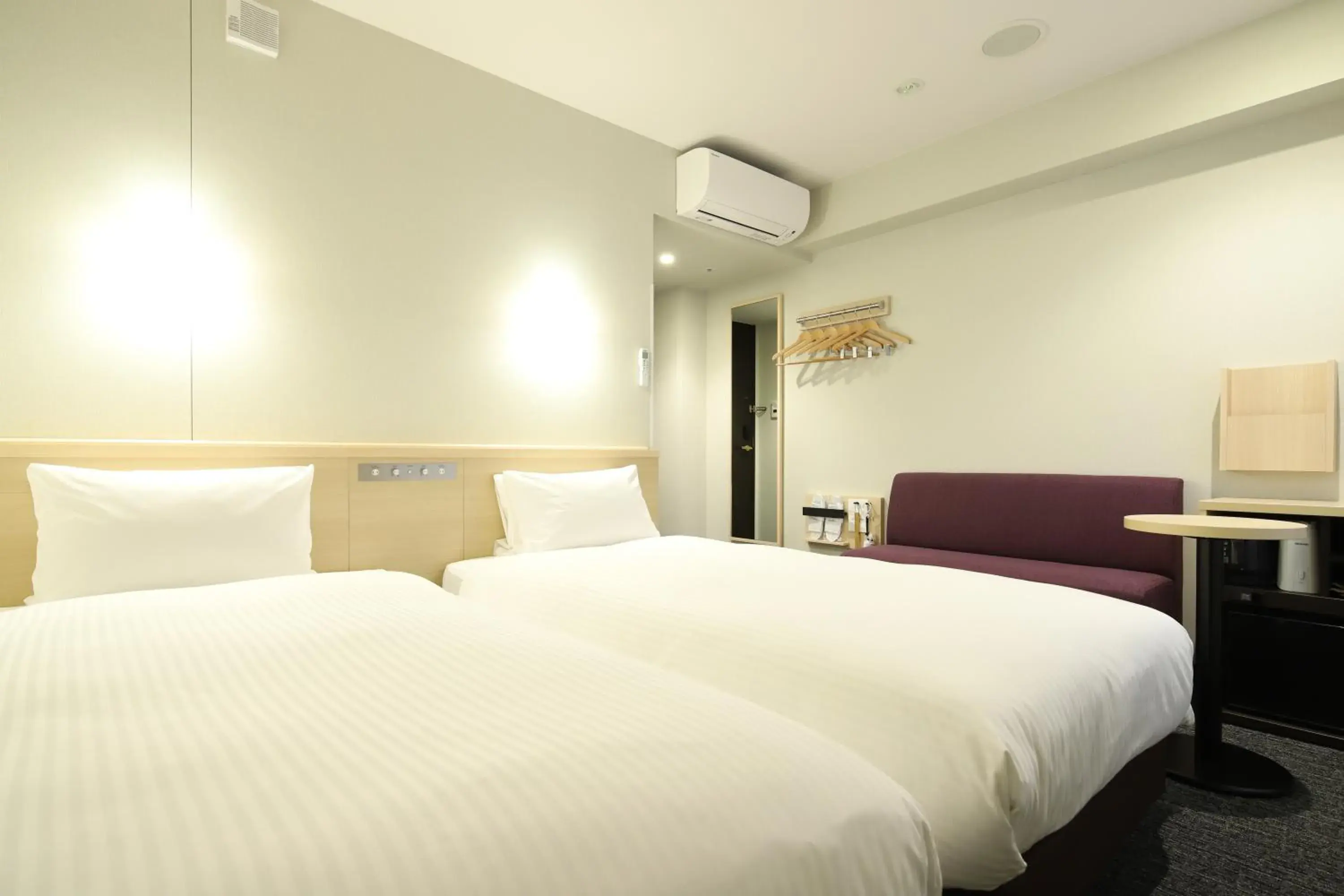 Bed in AB Hotel Osaka Sakaisuji Hommachi Bed in AB Hotel Osaka Sakaisuji Hommachi