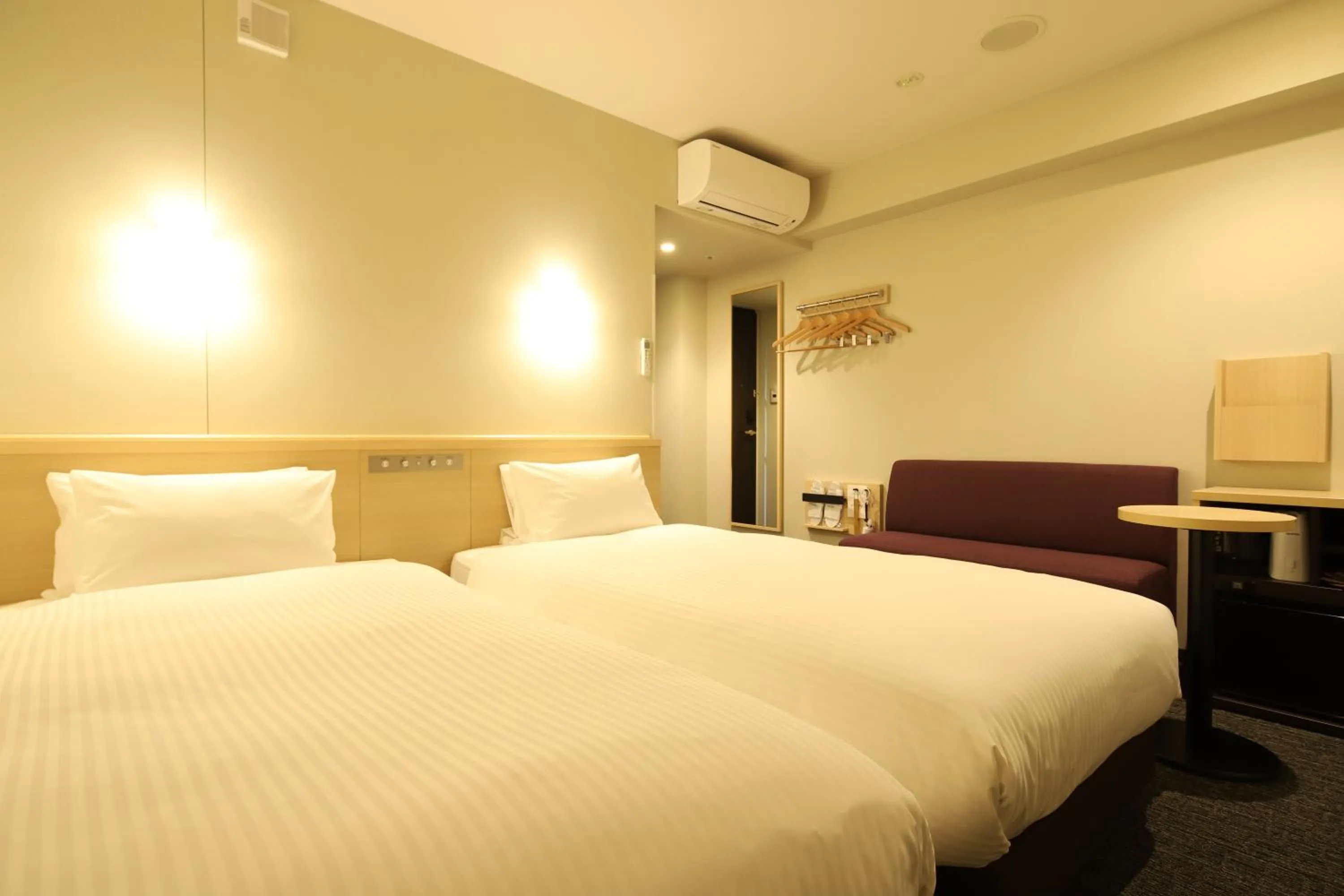 Bed in AB Hotel Osaka Sakaisuji Hommachi