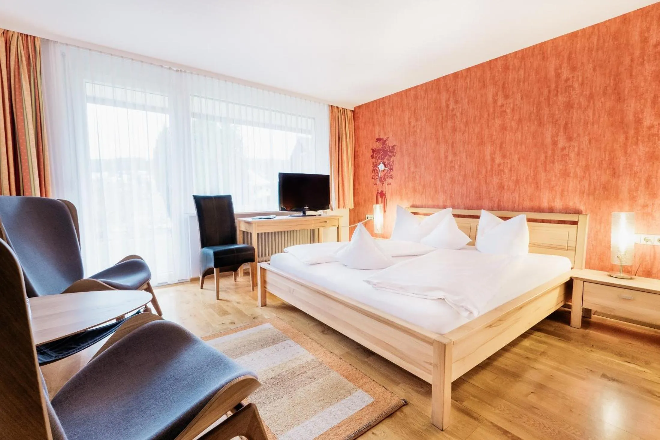 Breakfast, Bed in Hotel Restaurant Peterle