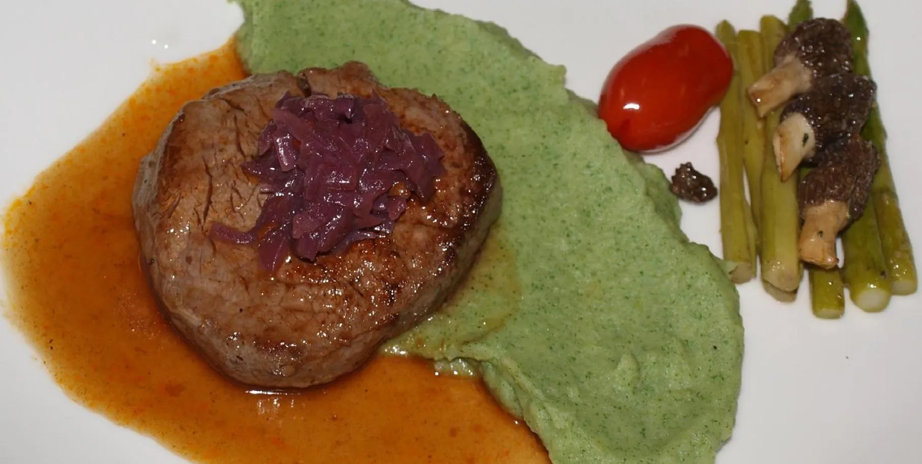 Food close-up in Hotel Restaurant Peterle