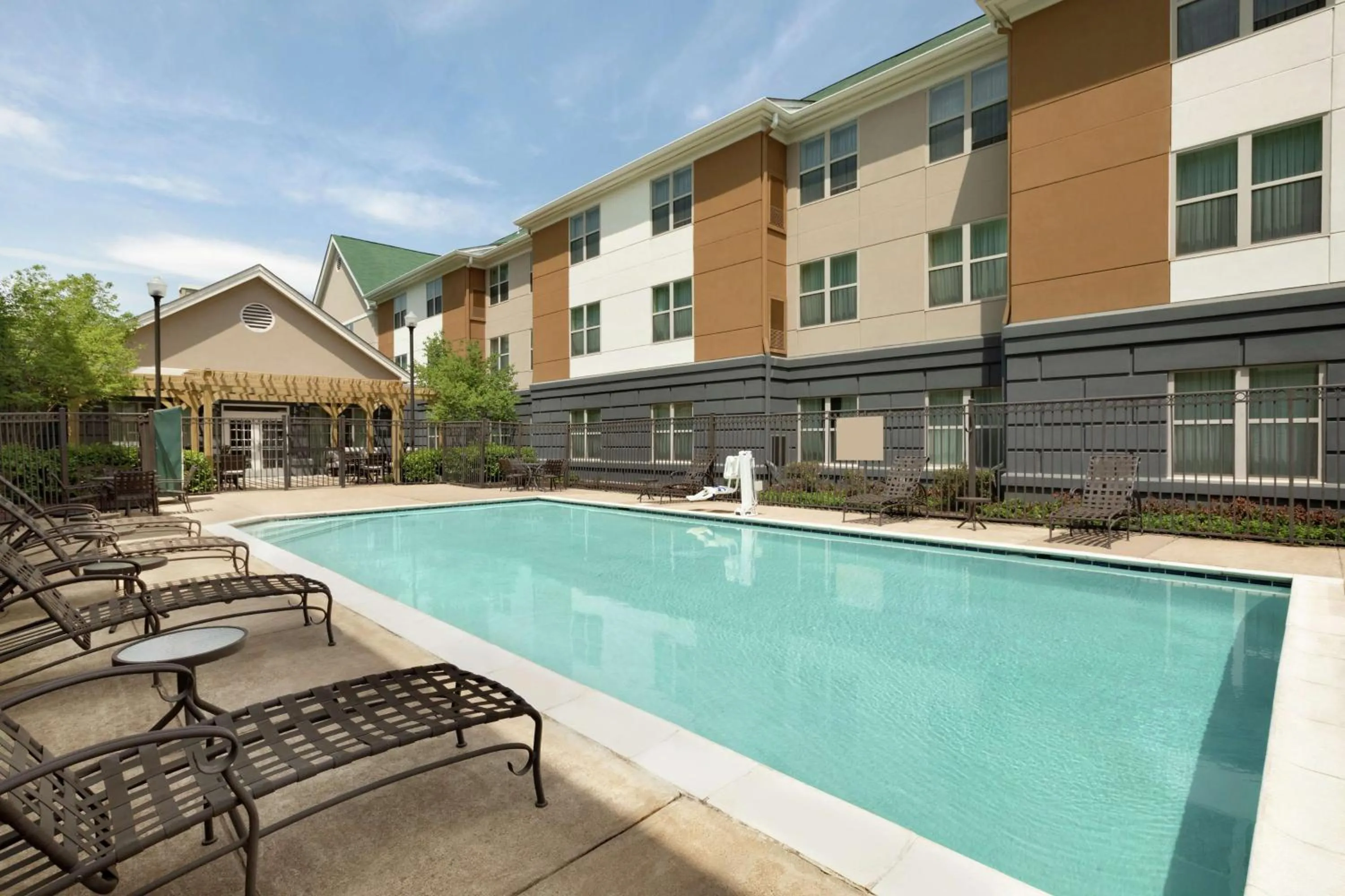 Pool view in Homewood Suites by Hilton Dulles-North Loudoun