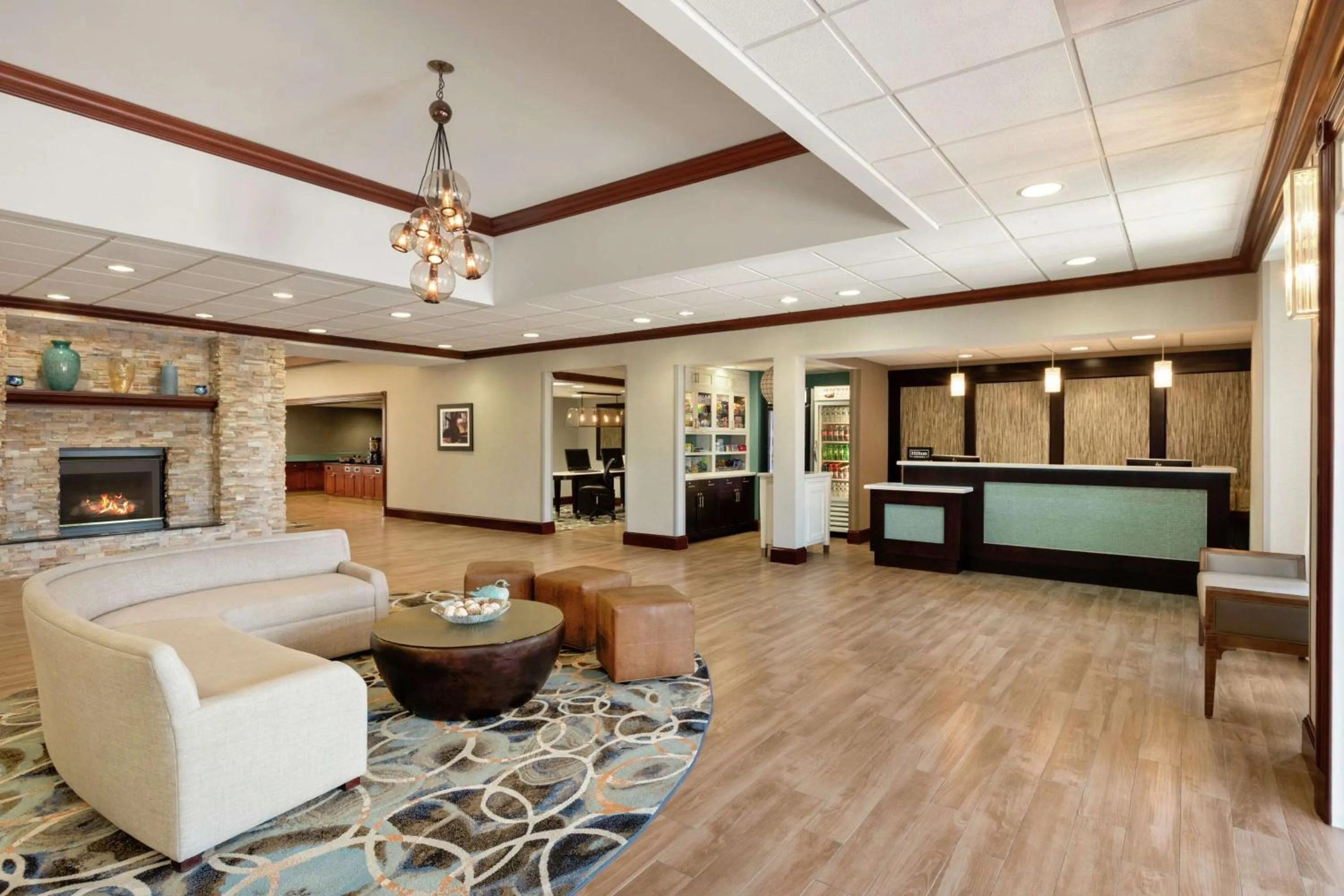Lobby or reception in Homewood Suites by Hilton Dulles-North Loudoun