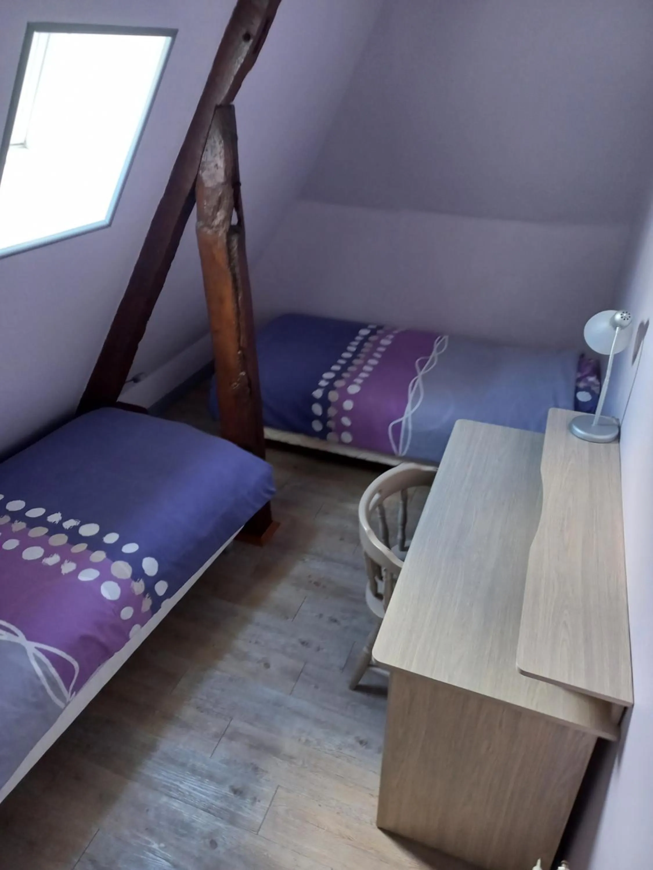 Bedroom, Bed in Gîtes de L'Aumondière