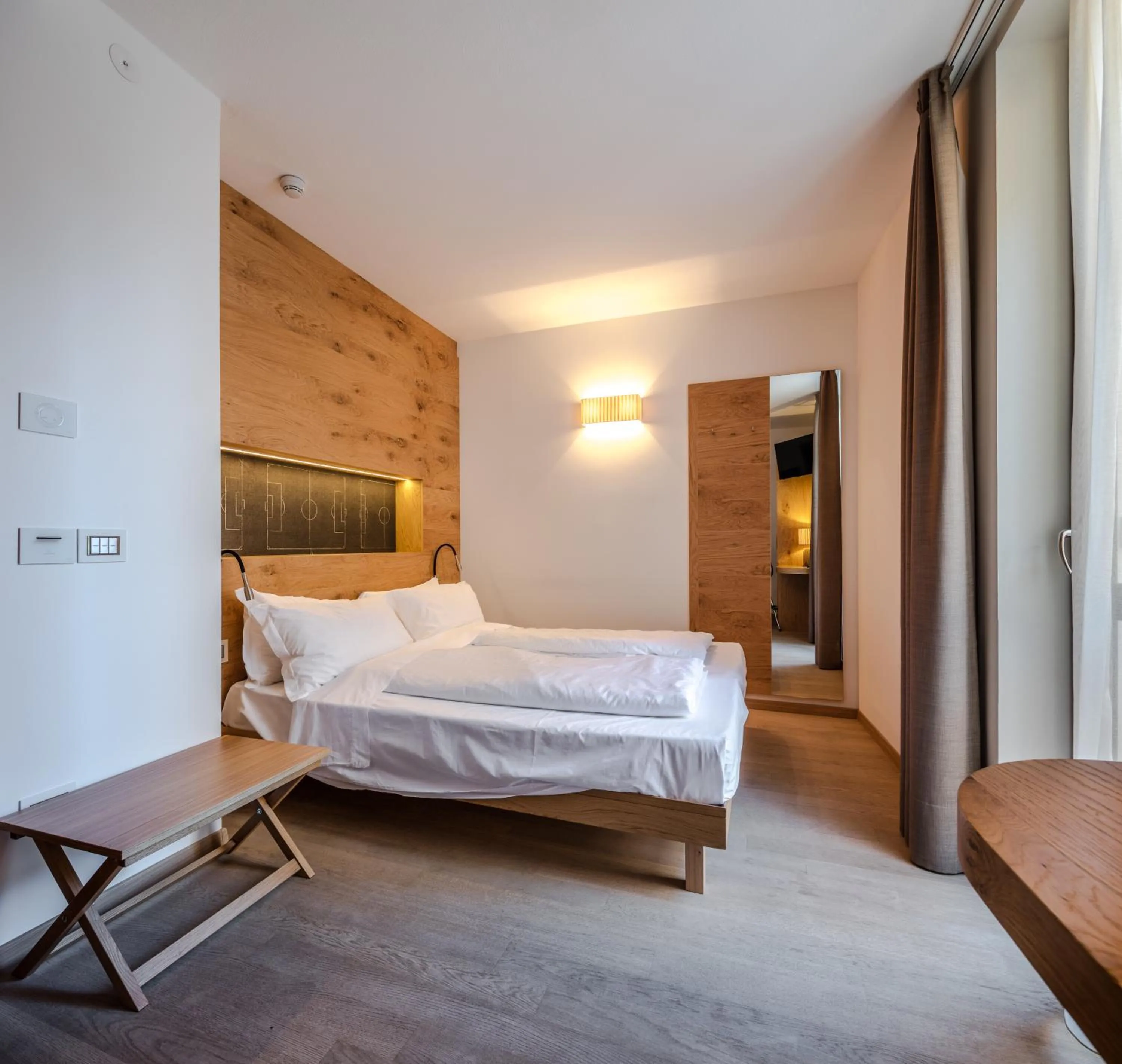 Bedroom, Bed in Albergo Caffe Centrale