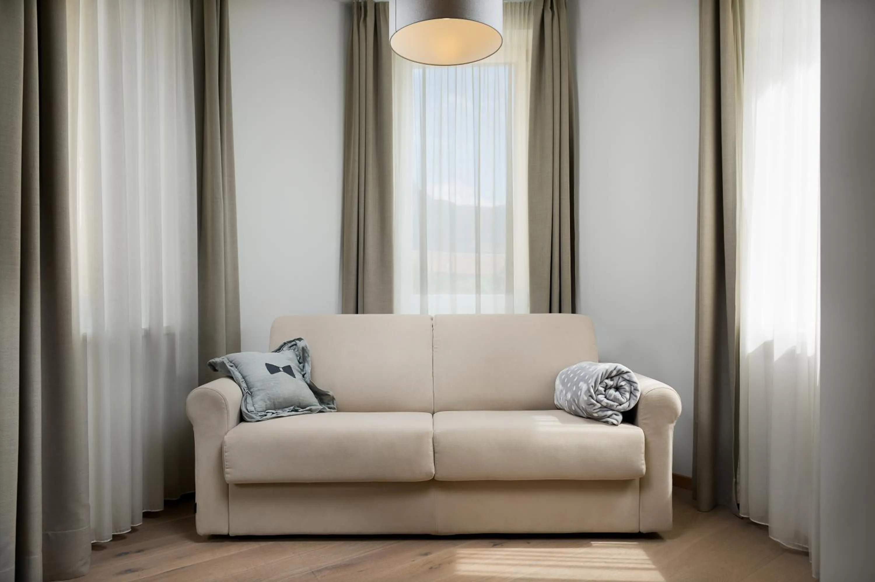 Living room in Albergo Caffe Centrale