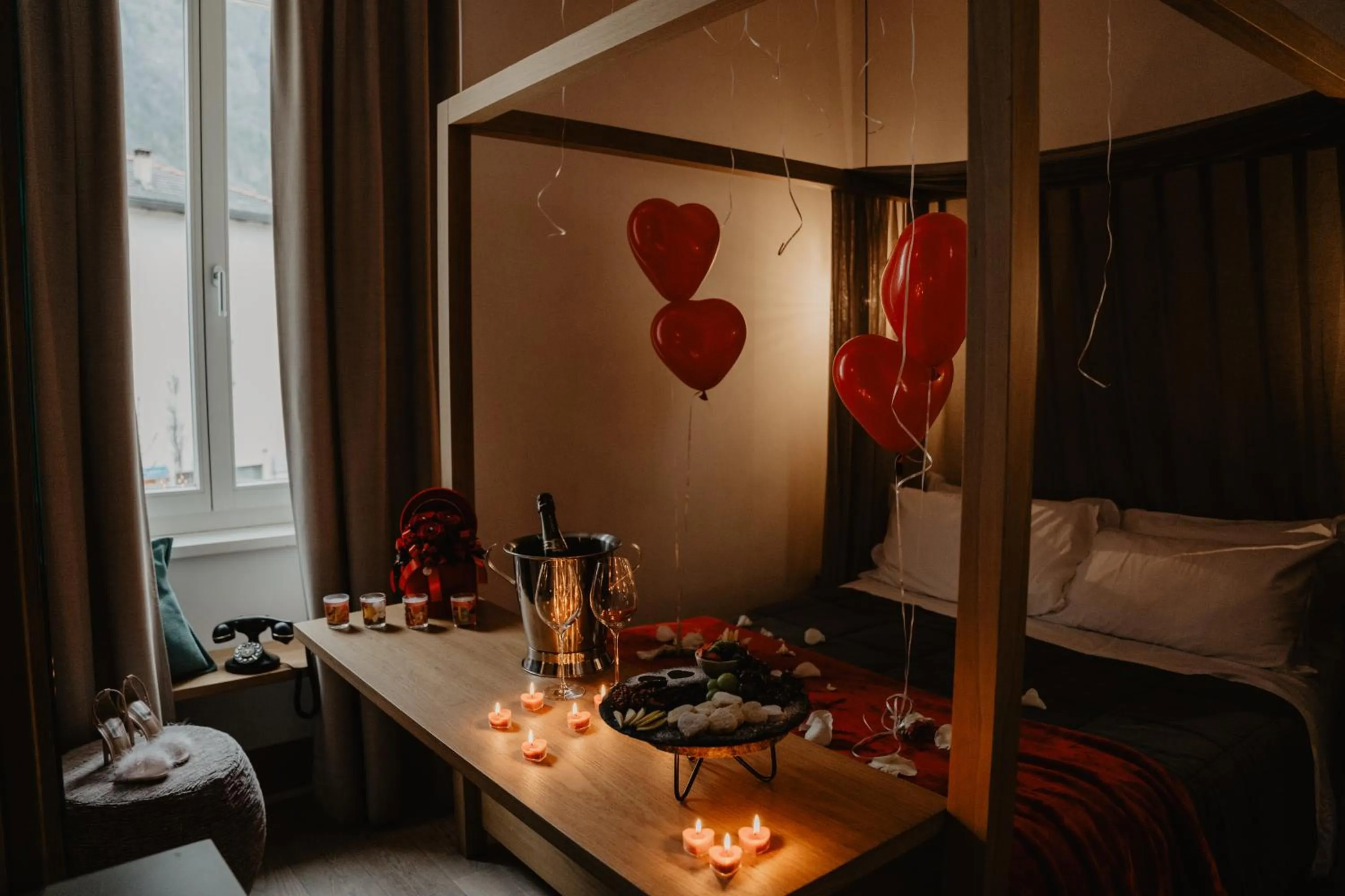 Bed in Albergo Caffe Centrale