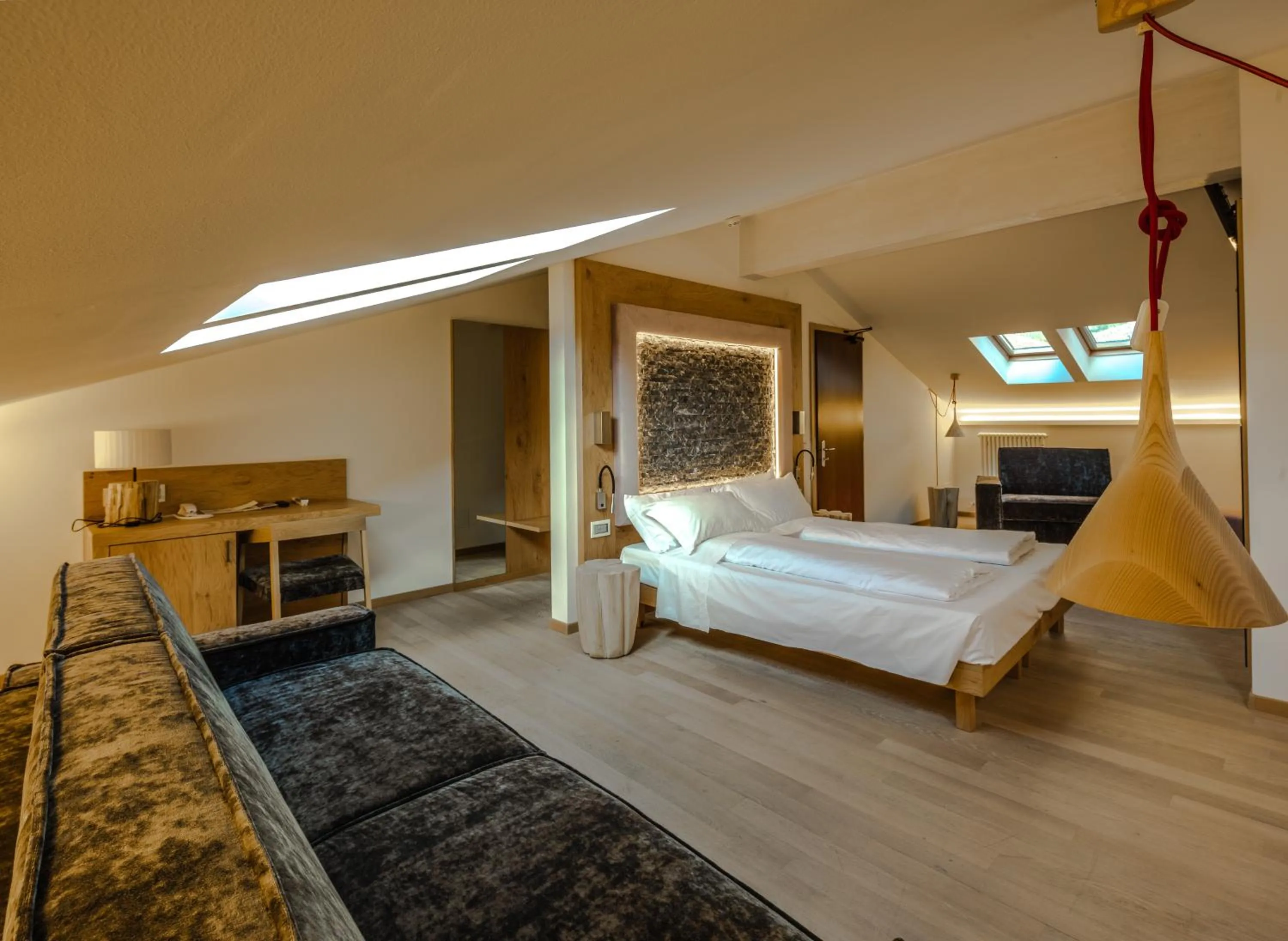 Photo of the whole room, Bed in Albergo Caffe Centrale