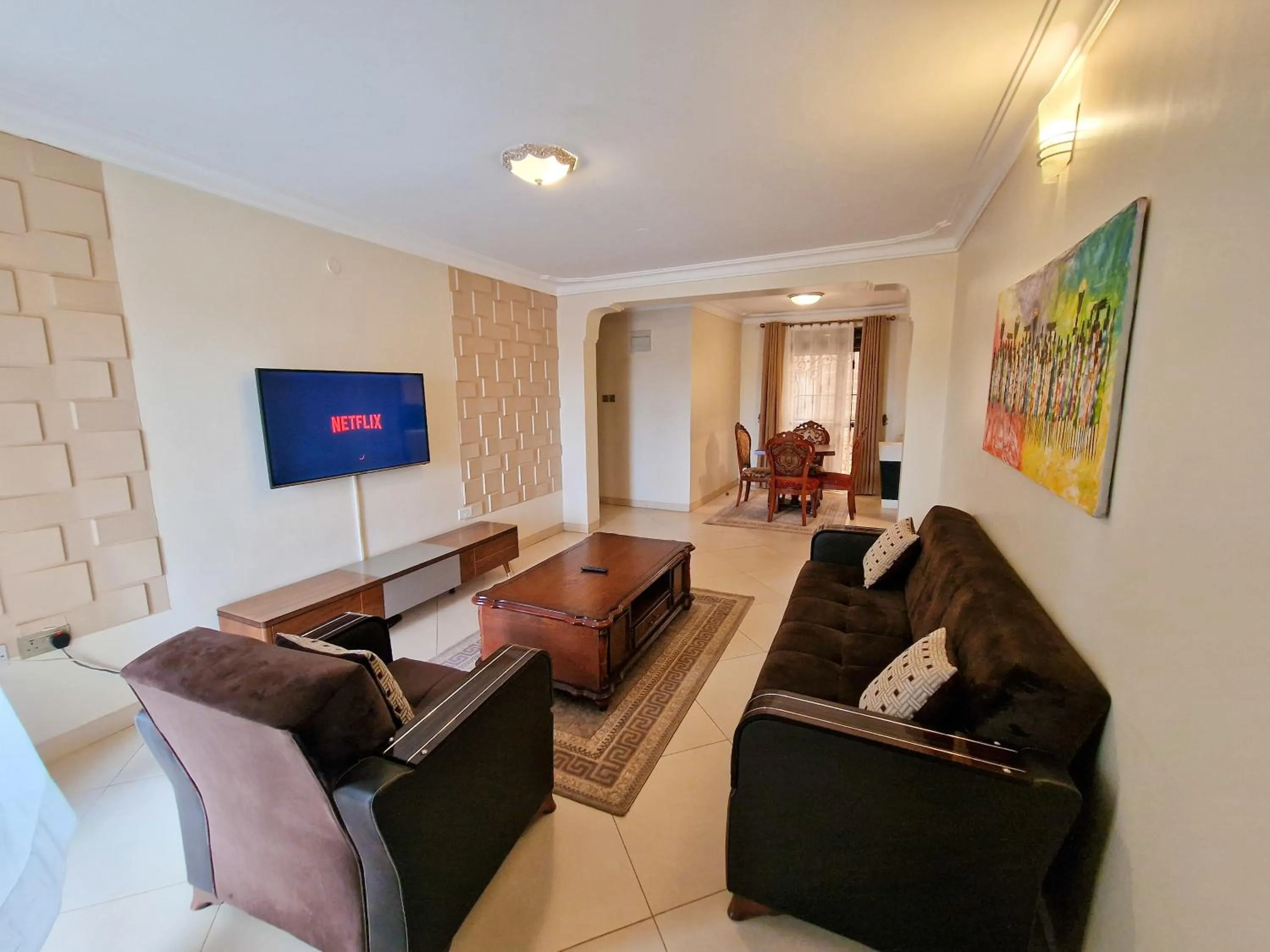 Seating area in Eric Wilkins Apartments