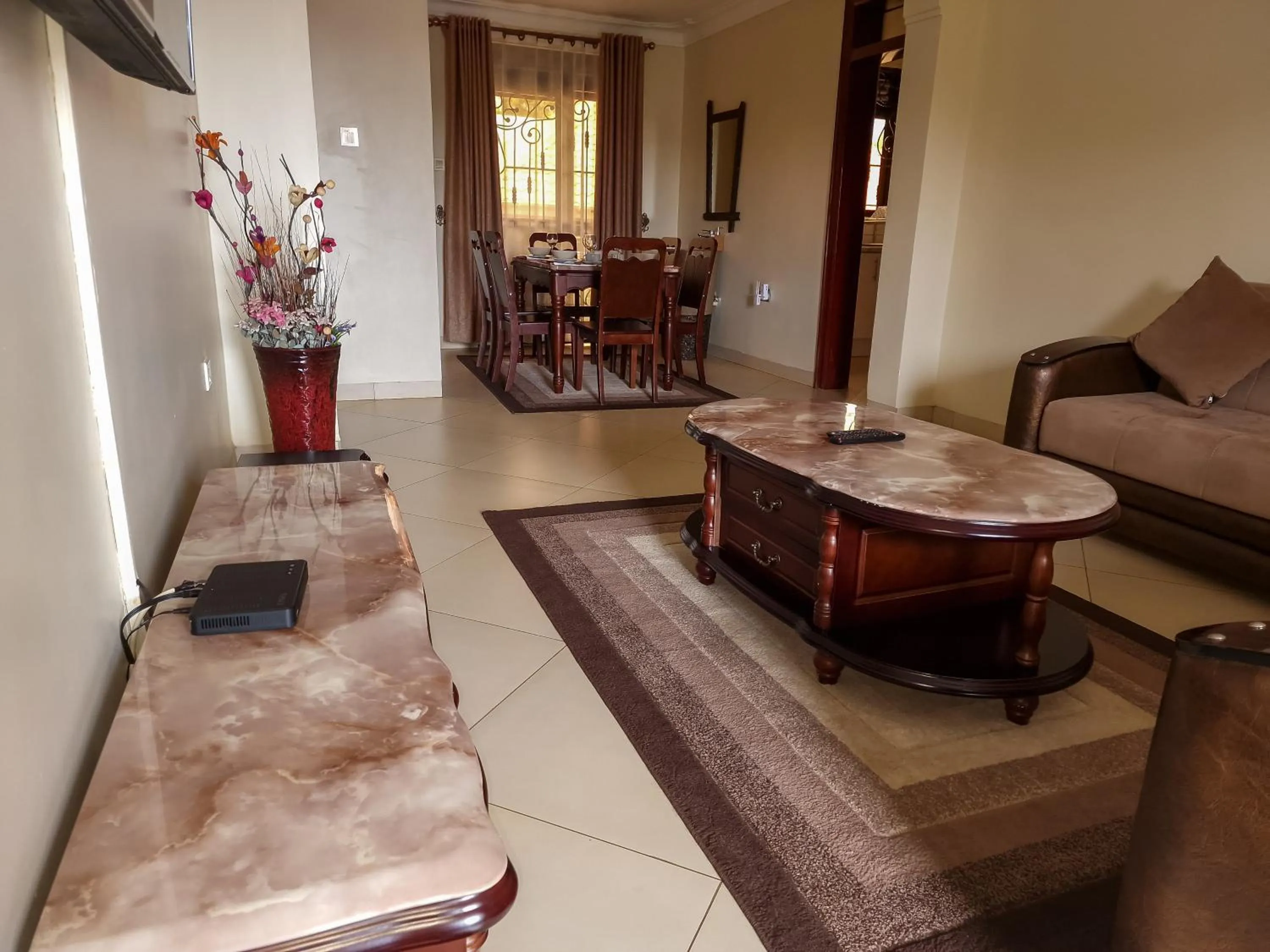 Living room in Eric Wilkins Apartments