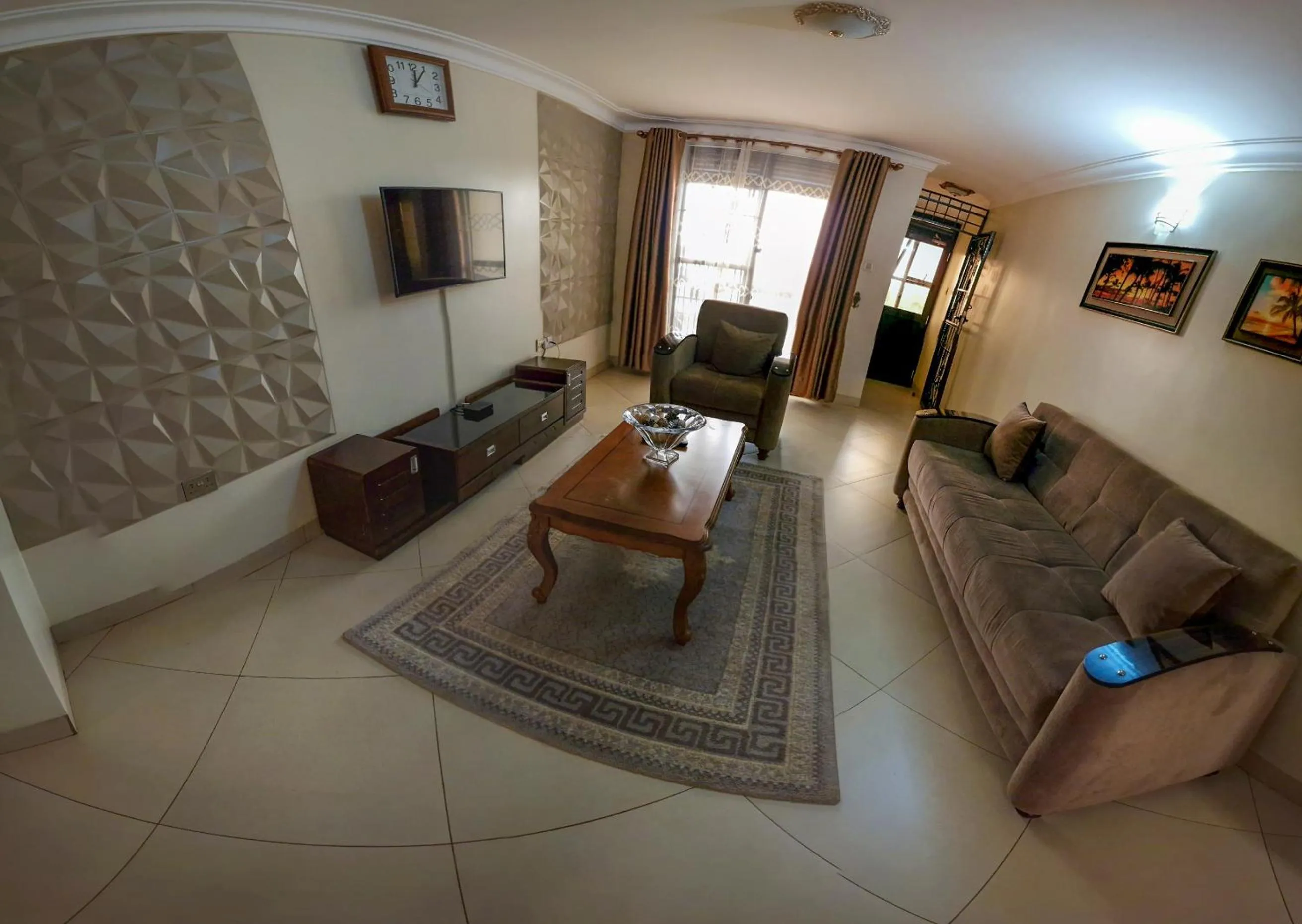 Communal lounge/ TV room in Eric Wilkins Apartments