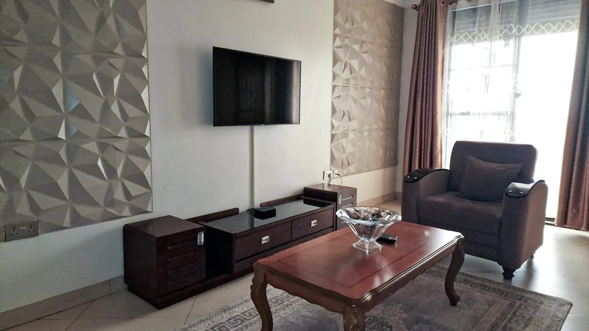 Seating area in Eric Wilkins Apartments