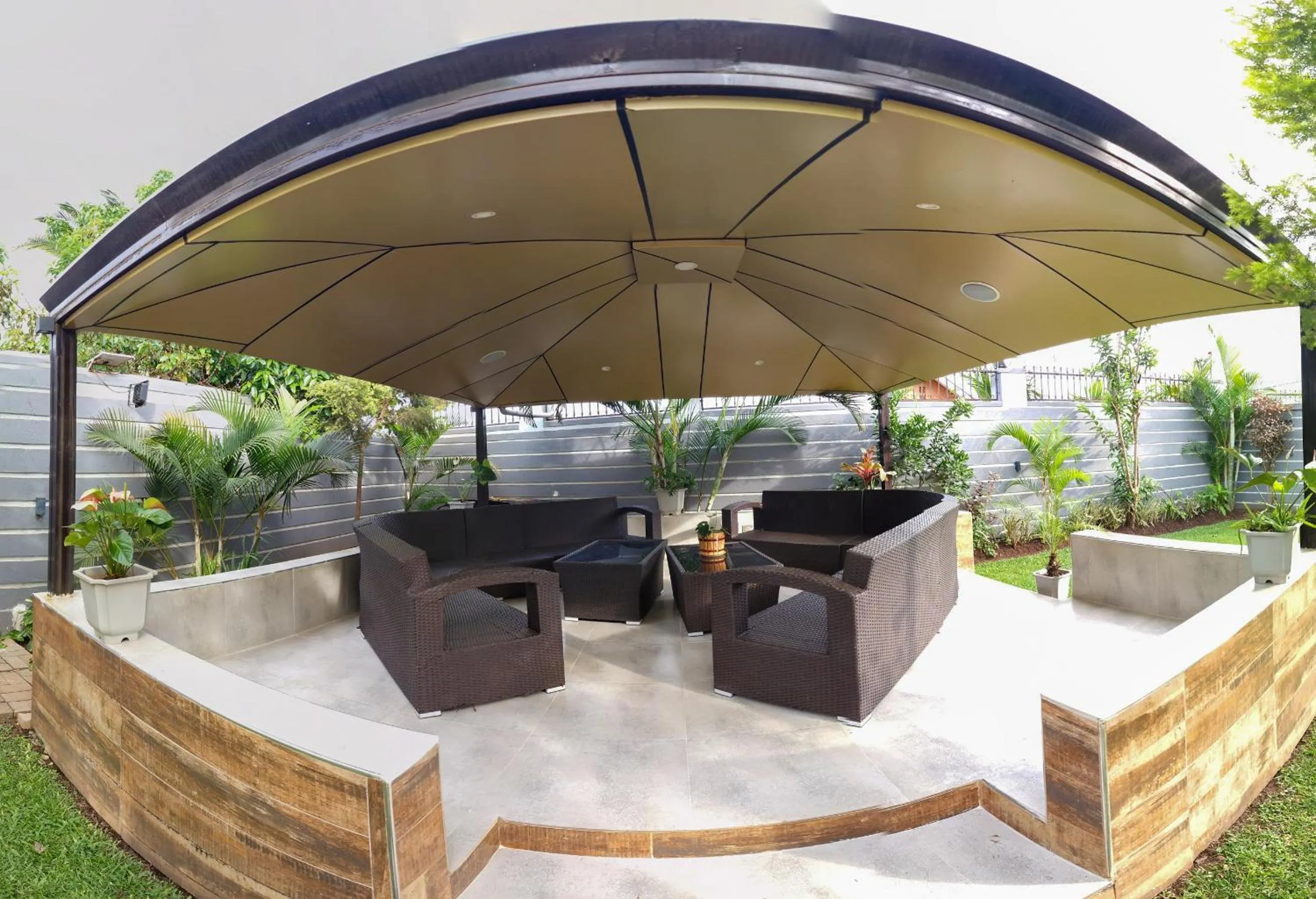 Patio in Eric Wilkins Apartments