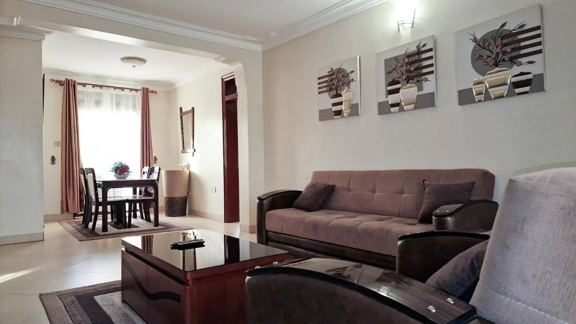 Living room in Eric Wilkins Apartments