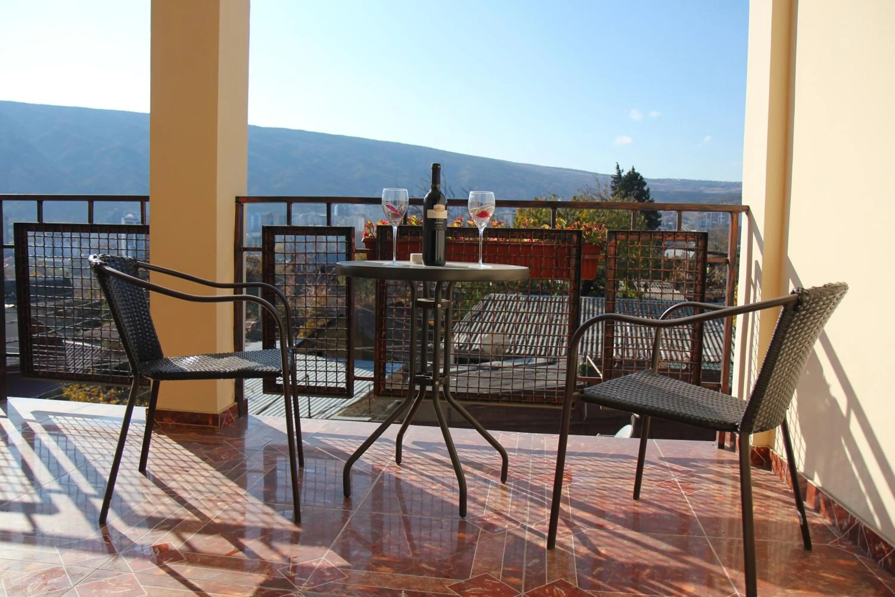 Balcony/Terrace in Boutique Hotel Dany