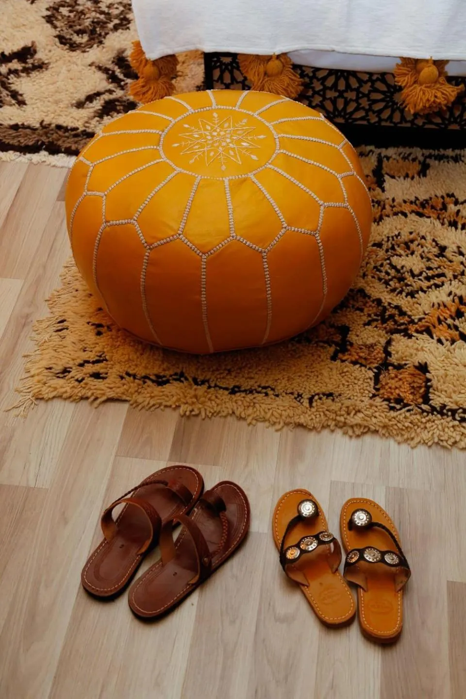 Decorative detail in Luxury berber style