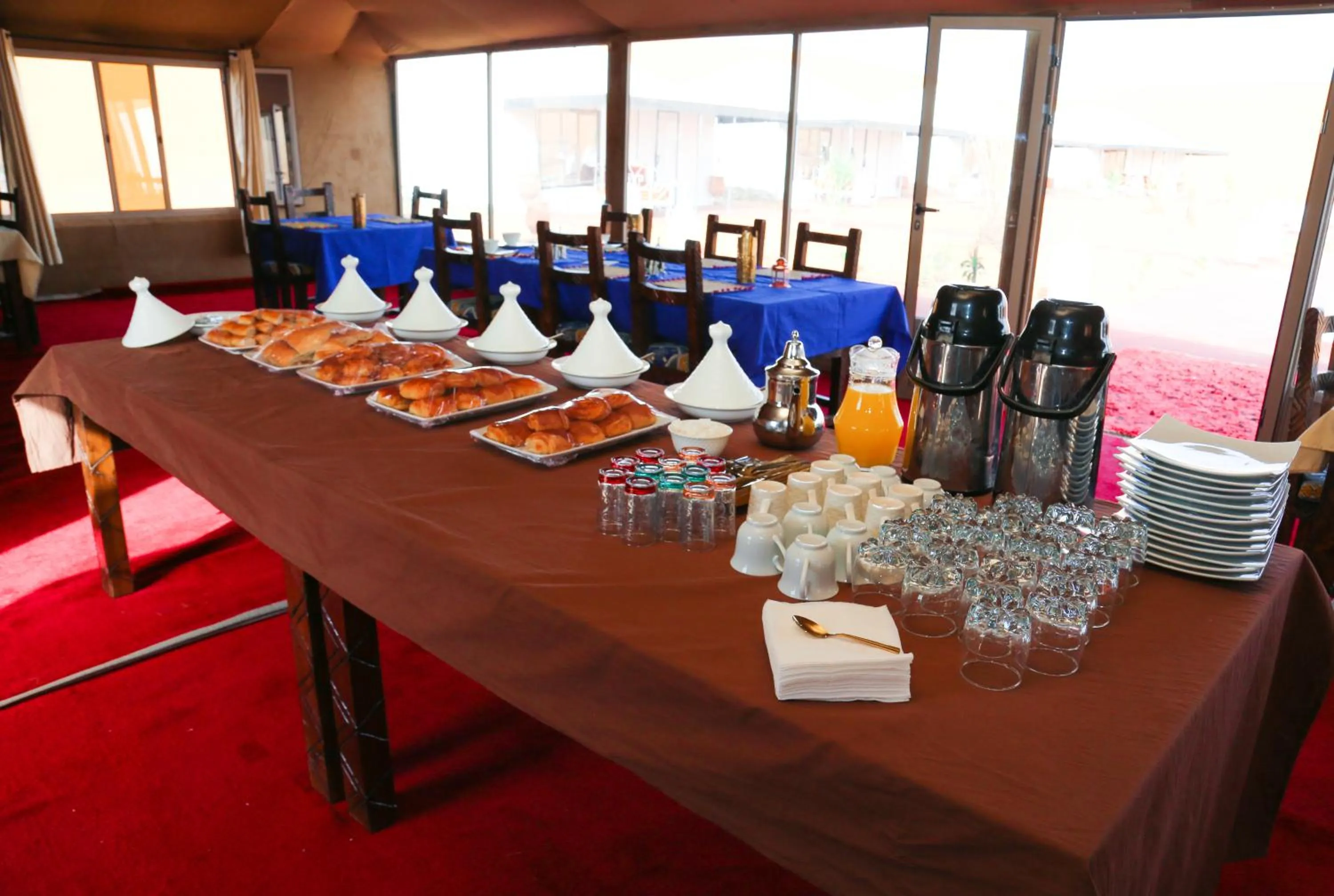 Restaurant/places to eat in Luxury berber style