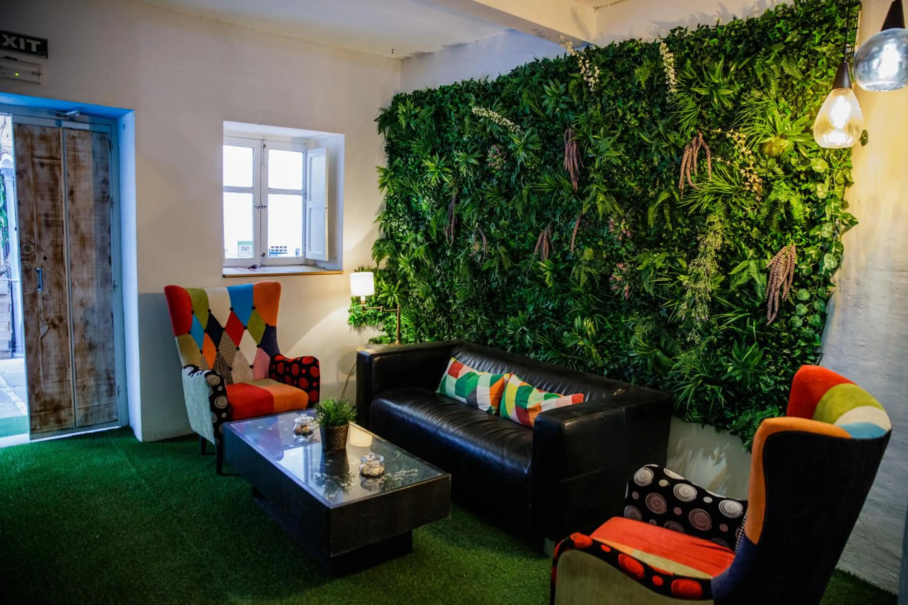 Living room in Hostal The Monkey Room