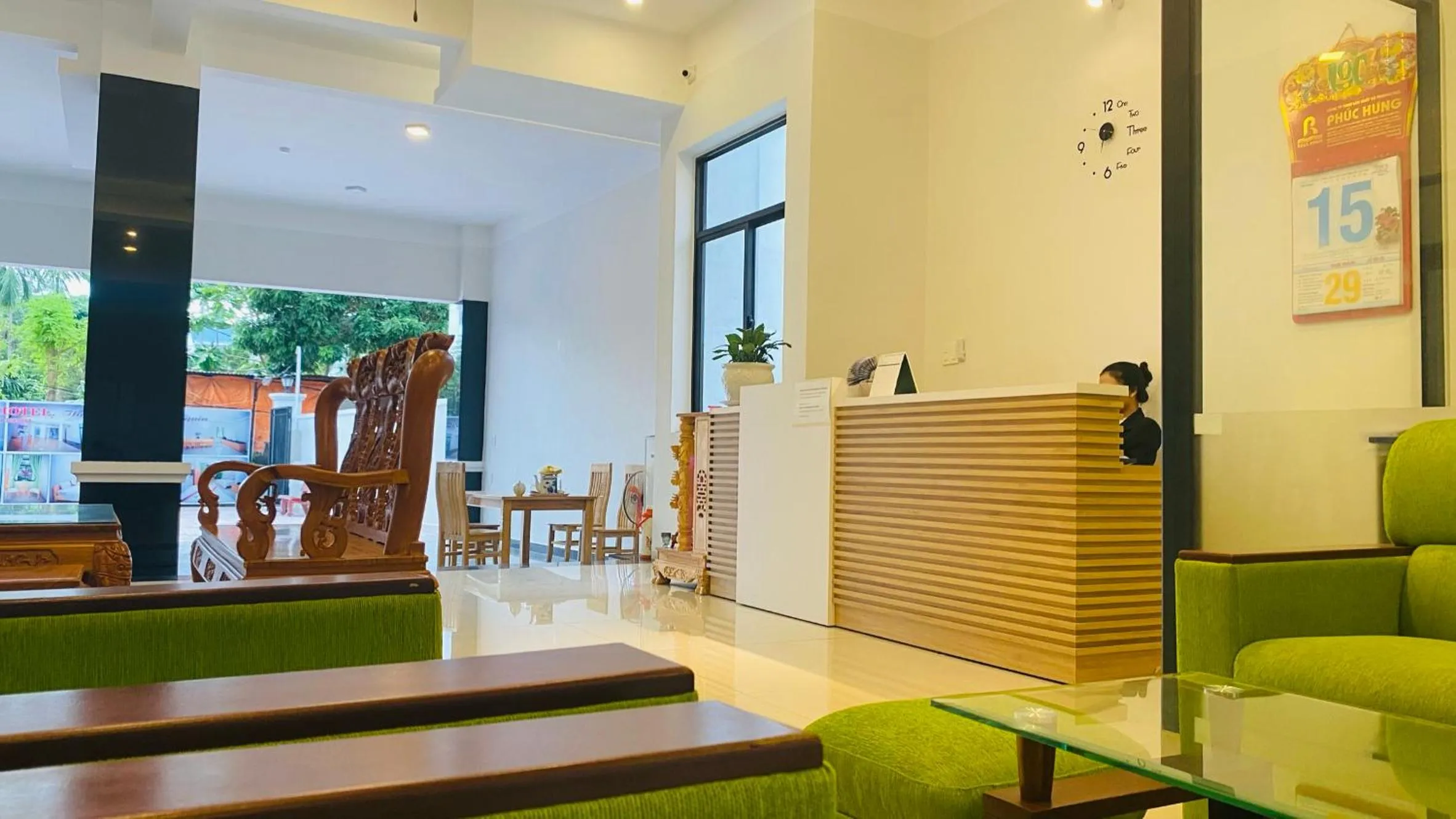 Lobby or reception in Hue Classic Hotel