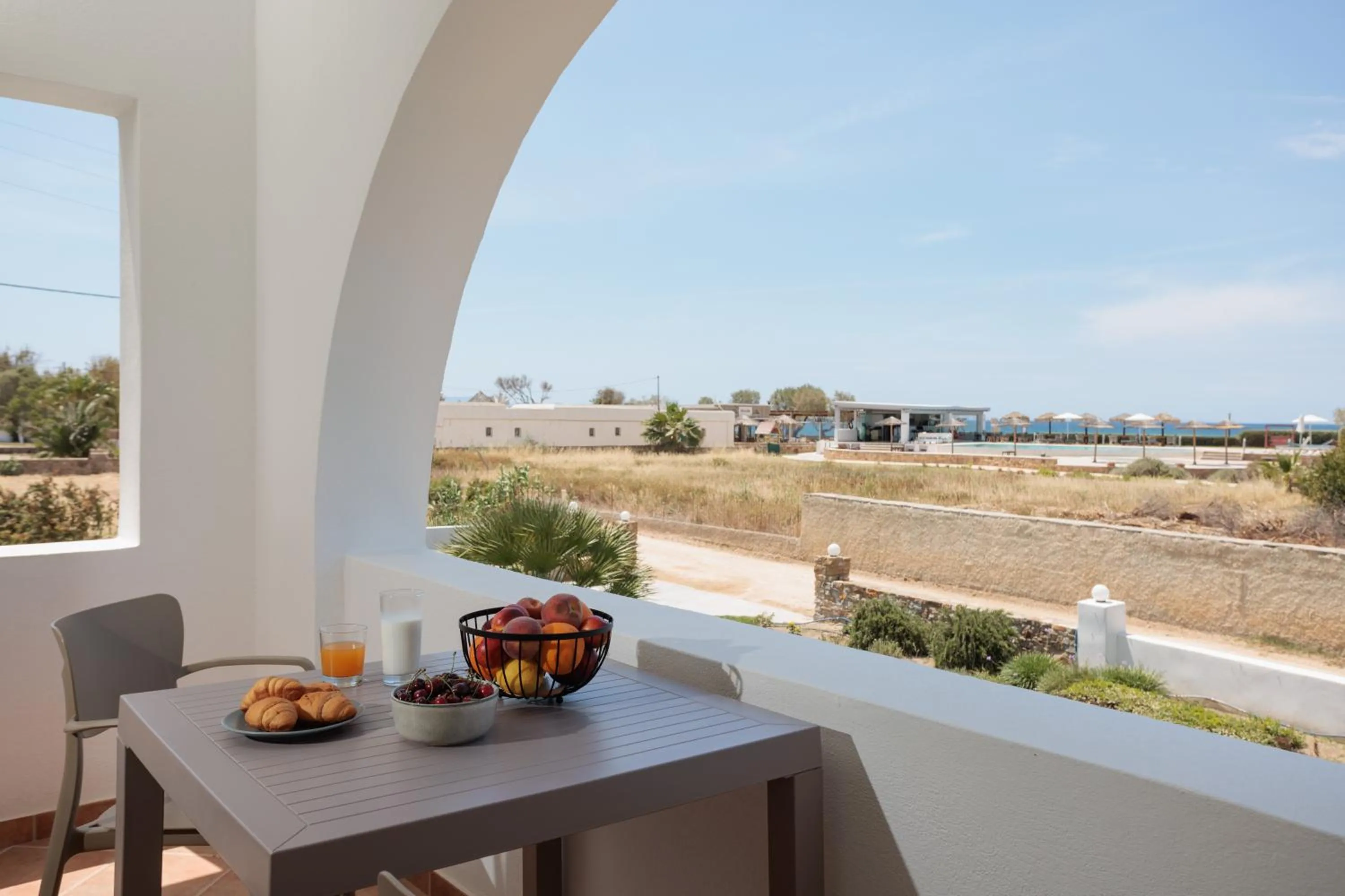 Balcony/Terrace in Maria's Rooms & Studios