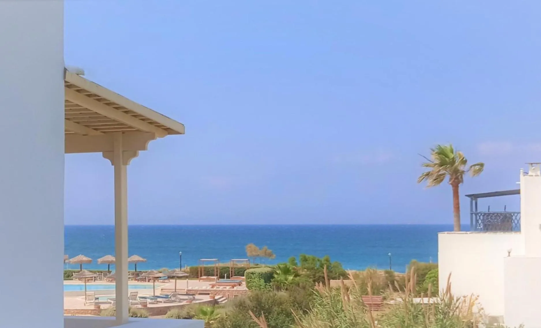 Sea view in Maria's Rooms & Studios