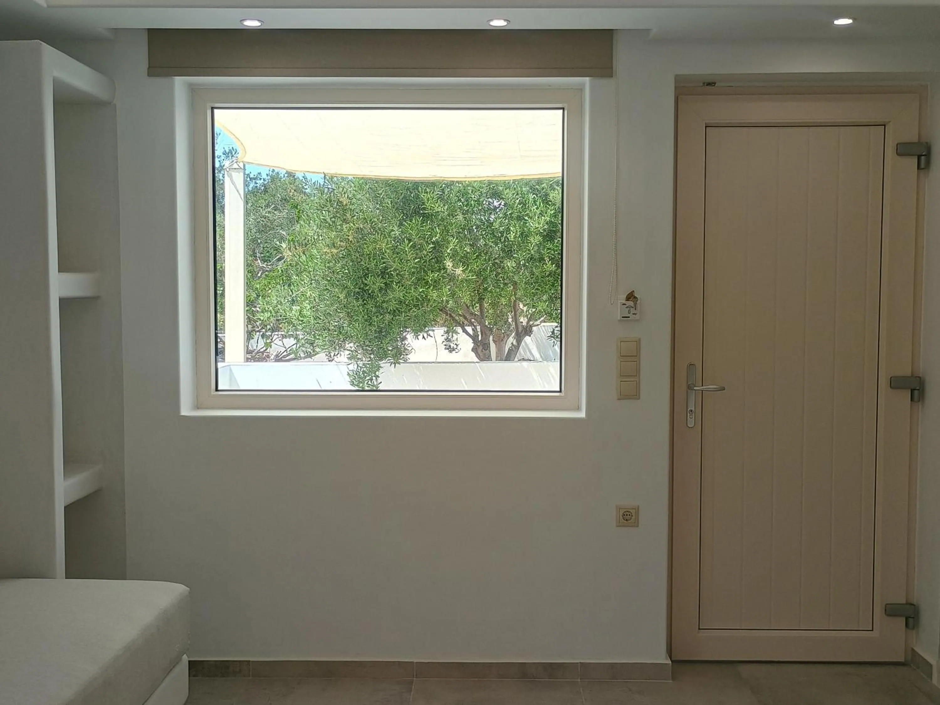 Garden view in Maria's Rooms & Studios