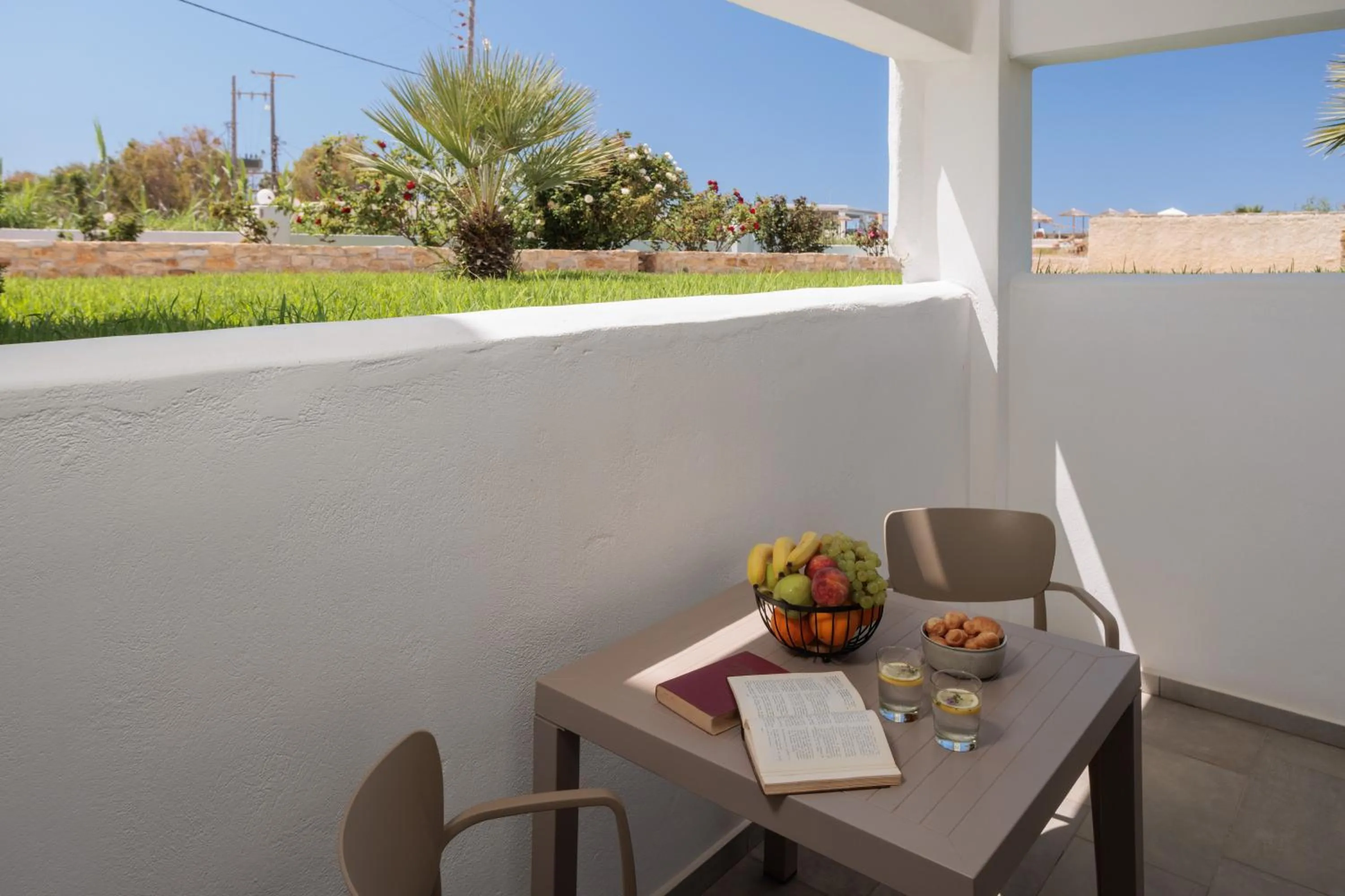 Balcony/Terrace in Maria's Rooms & Studios